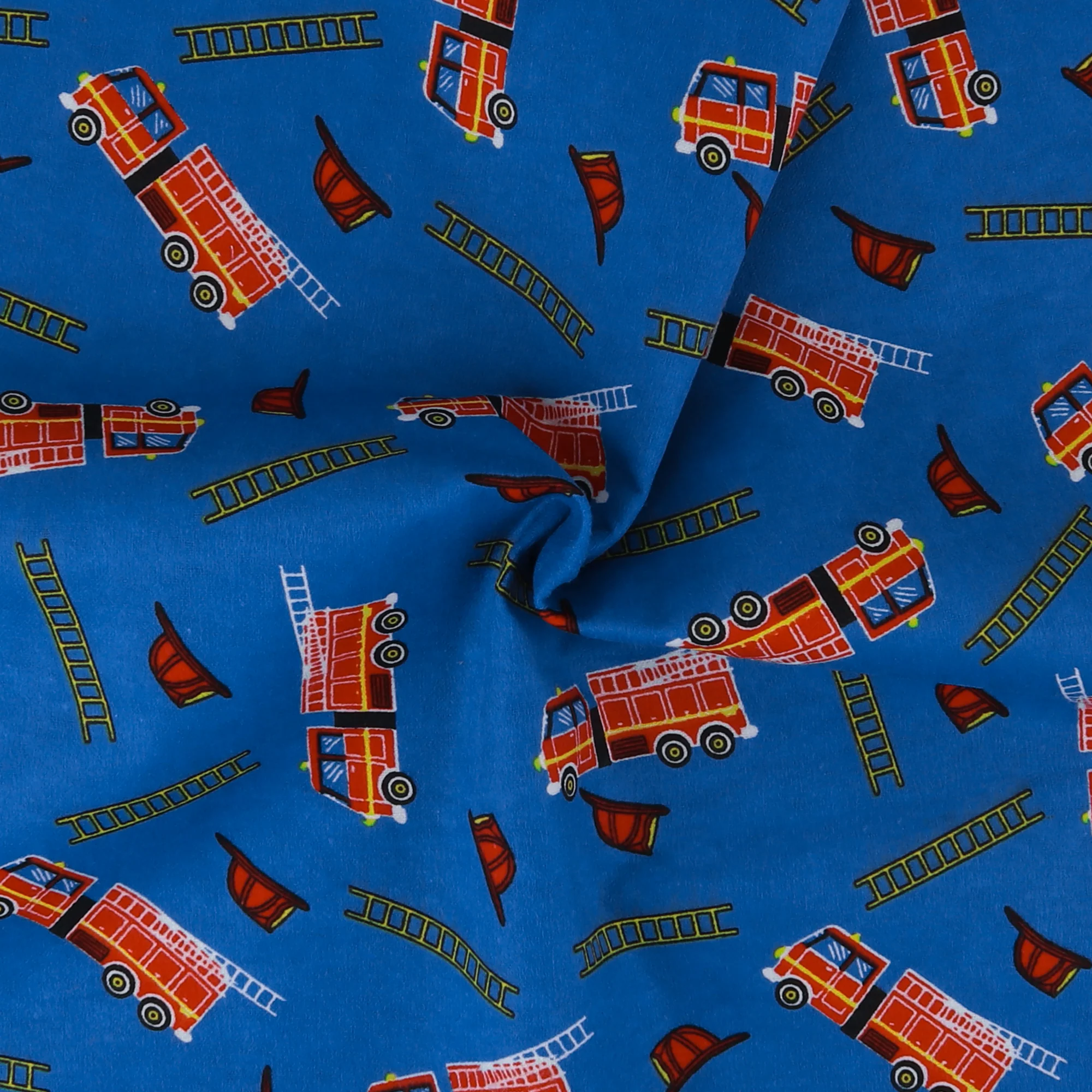Printed Flannelette CHELSEA - 1461 - Blue - Image 2