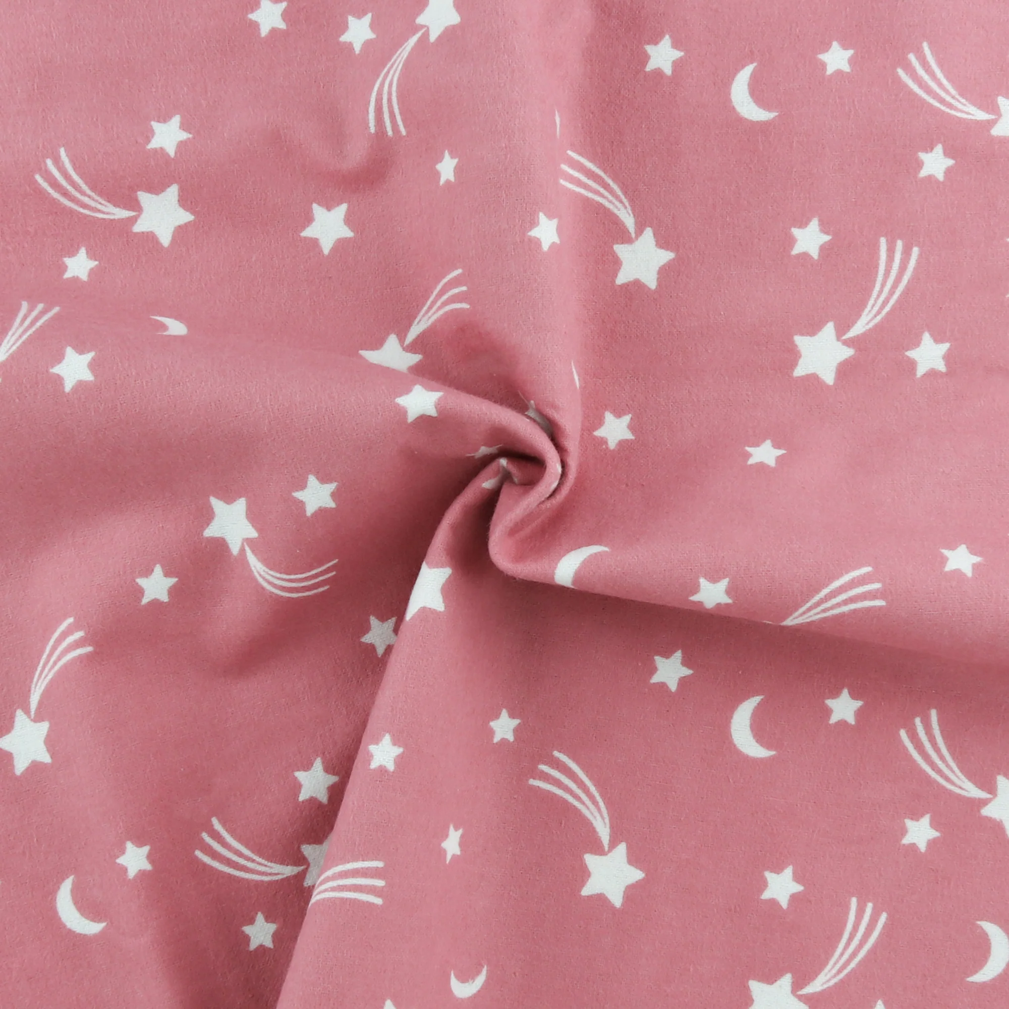 Printed Flannelette CHELSEA - 1468 - Pink - Image 2