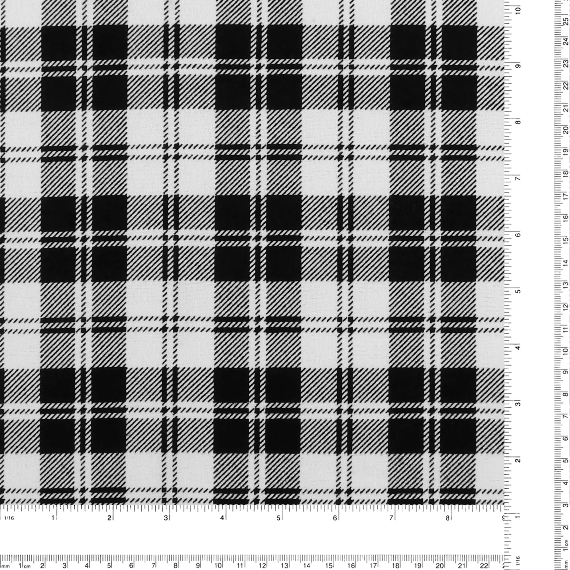 Printed Flannelette CHELSEA - 1507 - White - Image 3