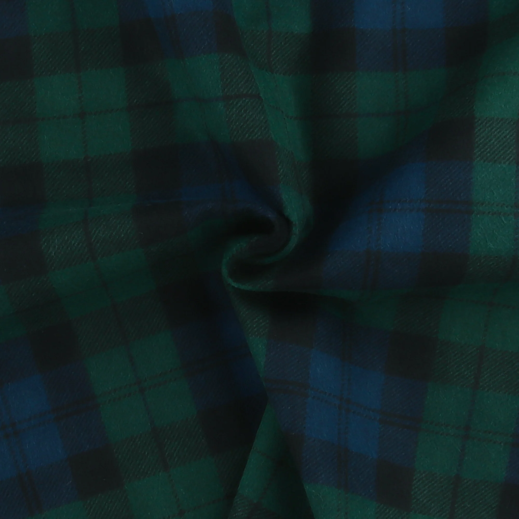 Printed Flannelette CHELSEA - 1539 - Green - Image 2