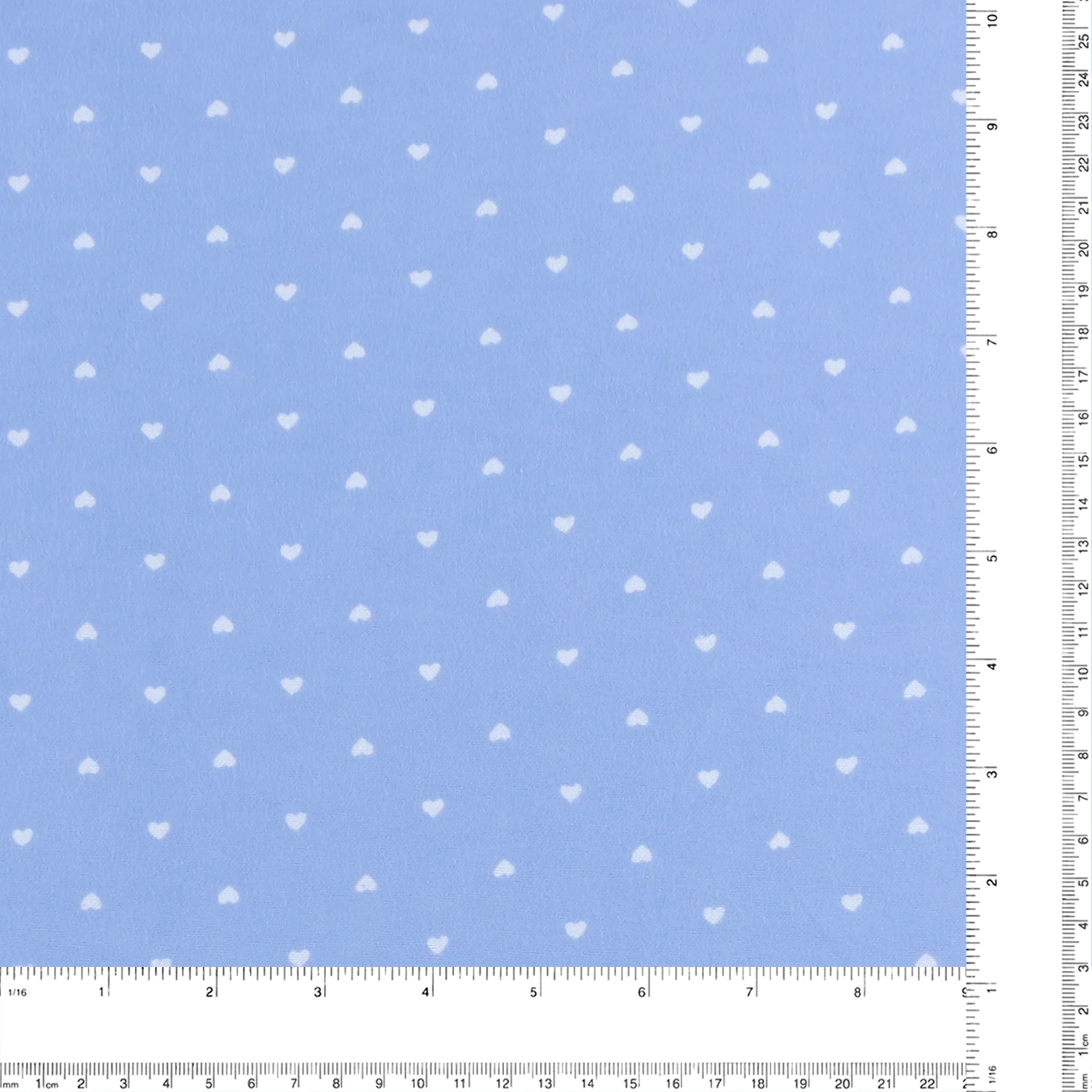 Printed Flannelette CHELSEA - 1540 - Light Blue - Image 3