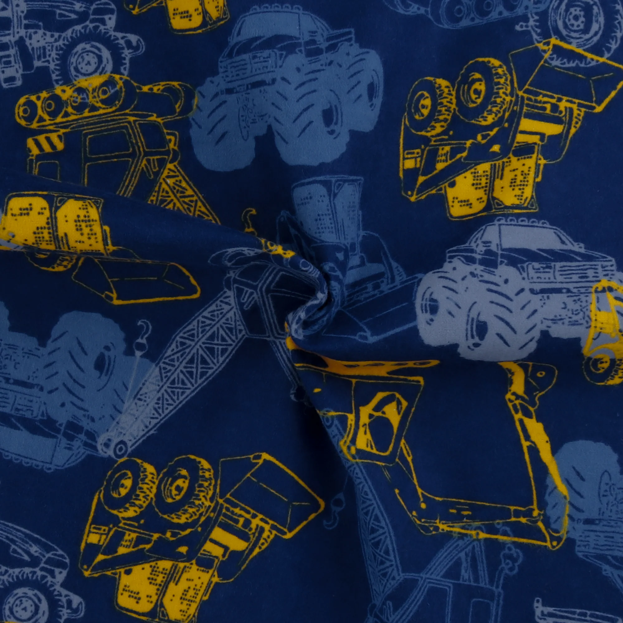 Printed Flannelette CHELSEA - 1545 - Blue - Image 2