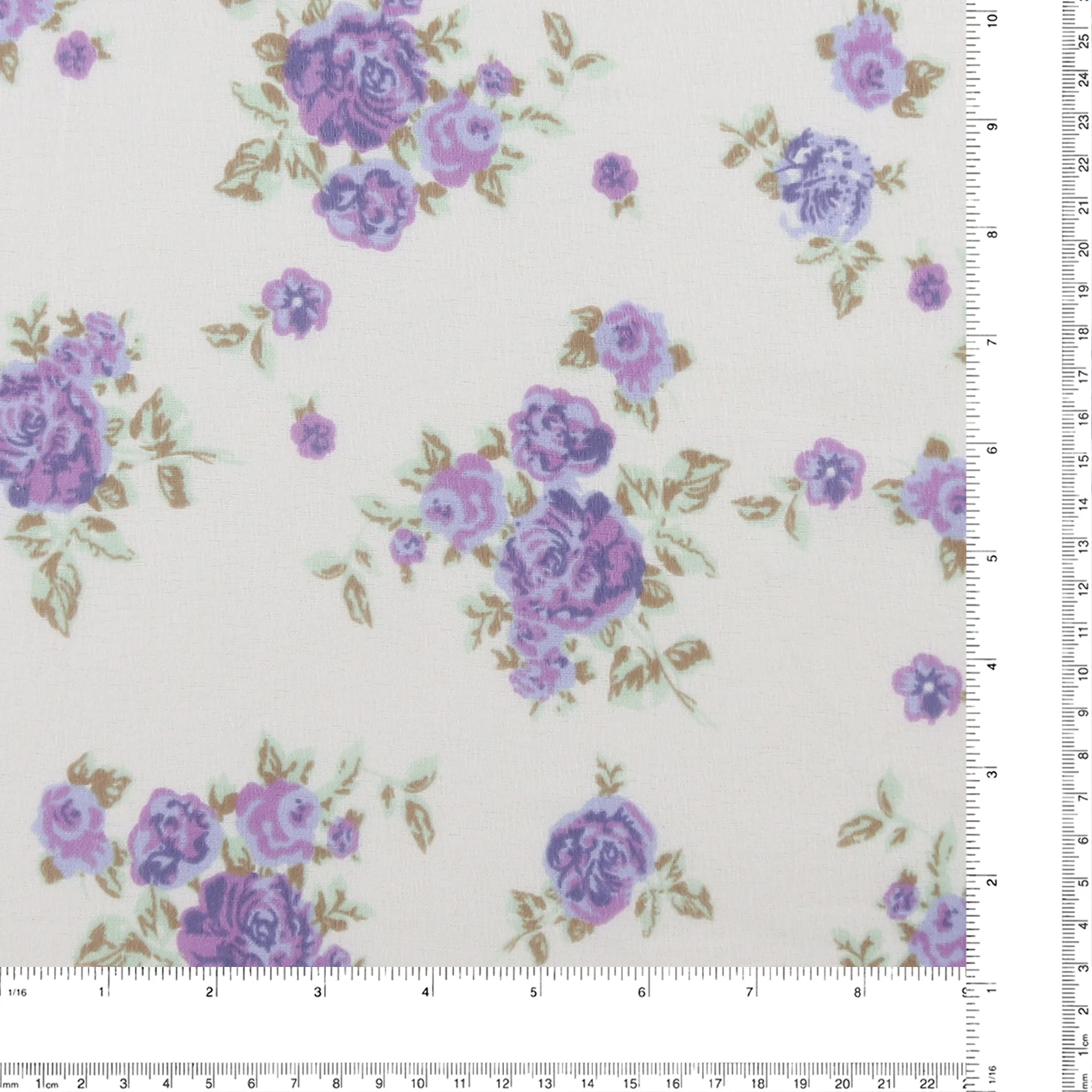 Printed Flannelette CHELSEA - 1555 - White - Image 3