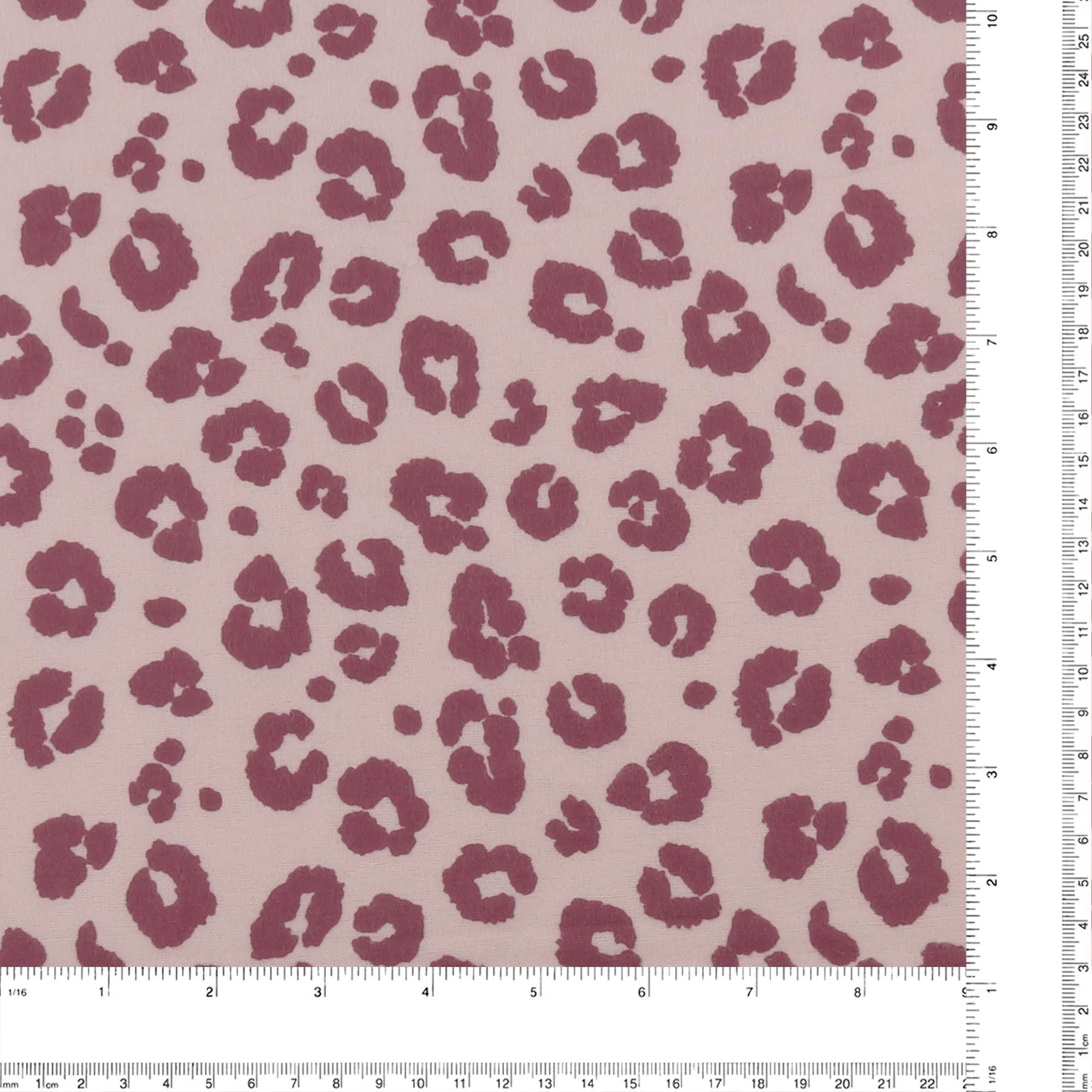 Printed Flannelette CHELSEA - 1571 - Light Pink - Image 3