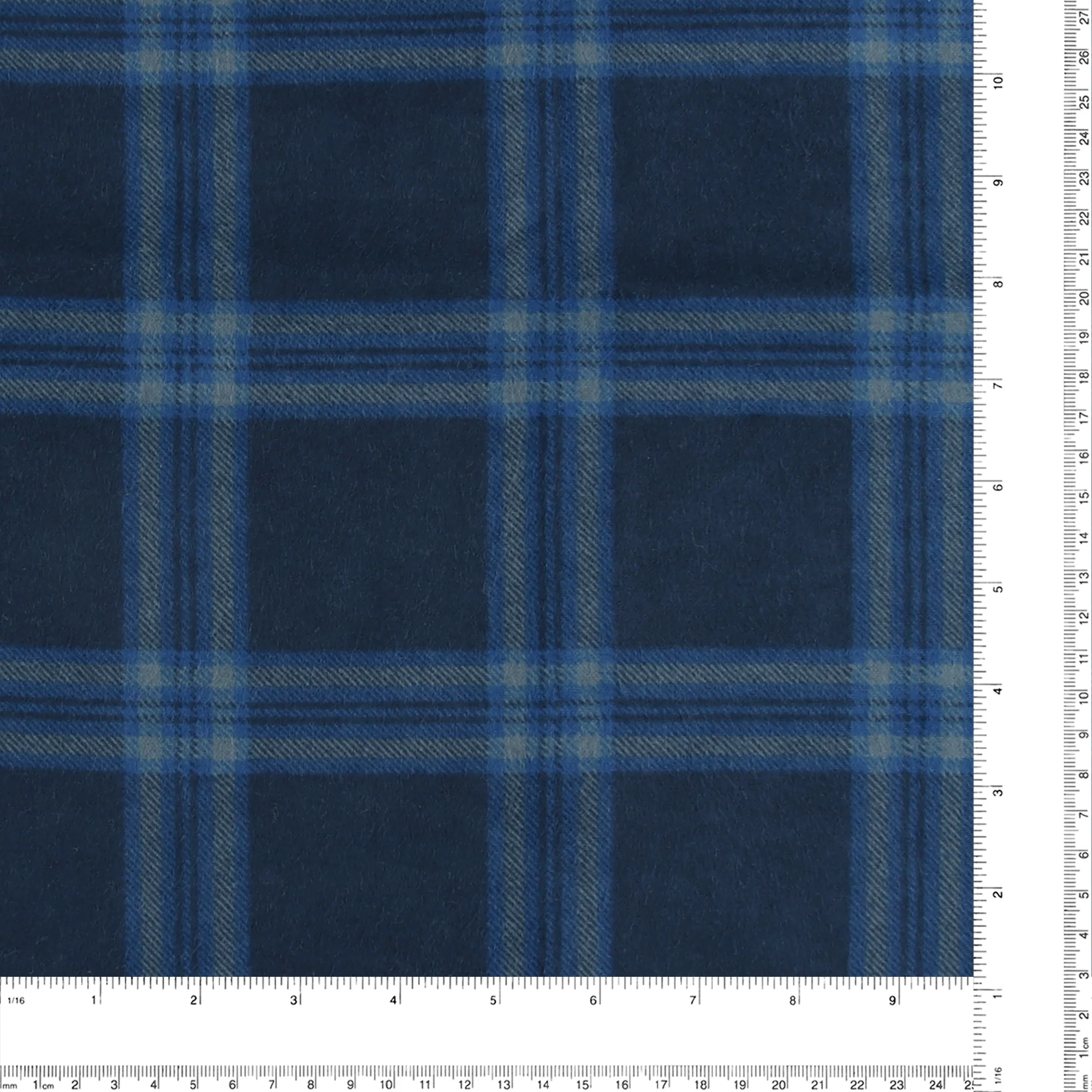 Printed Flannelette - CHELSEA - 1631 - Blue - Image 3