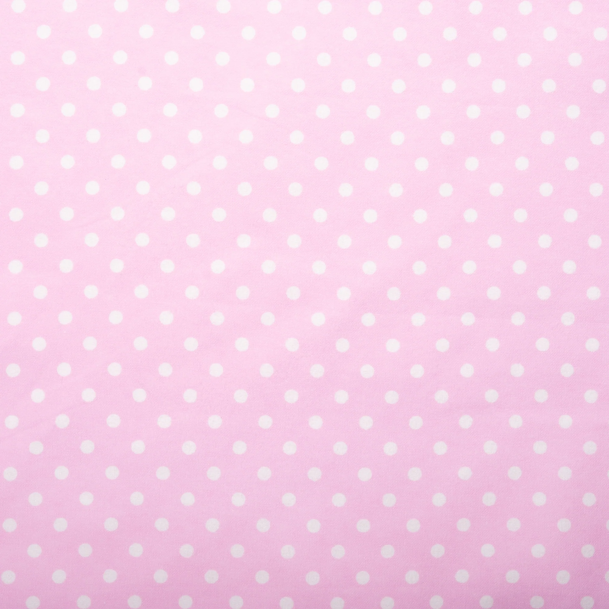 Printed Flannelette CHELSEA - Dots - Pink