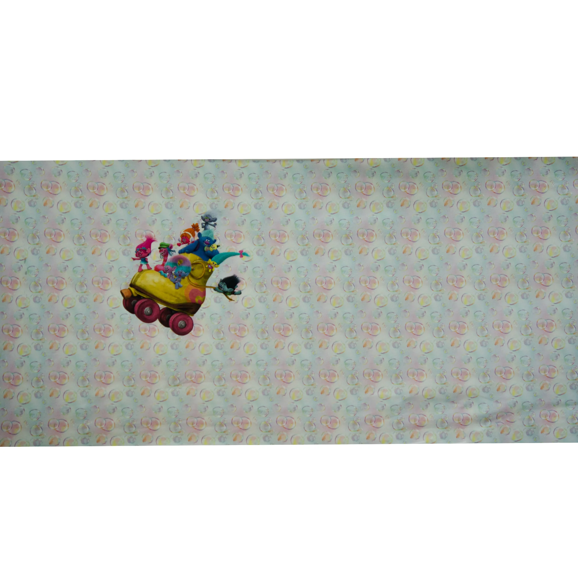 Printed knit - IMA-GINE F22 - Trolls panel 30'' X 59'' (75cm X 150cm) - White