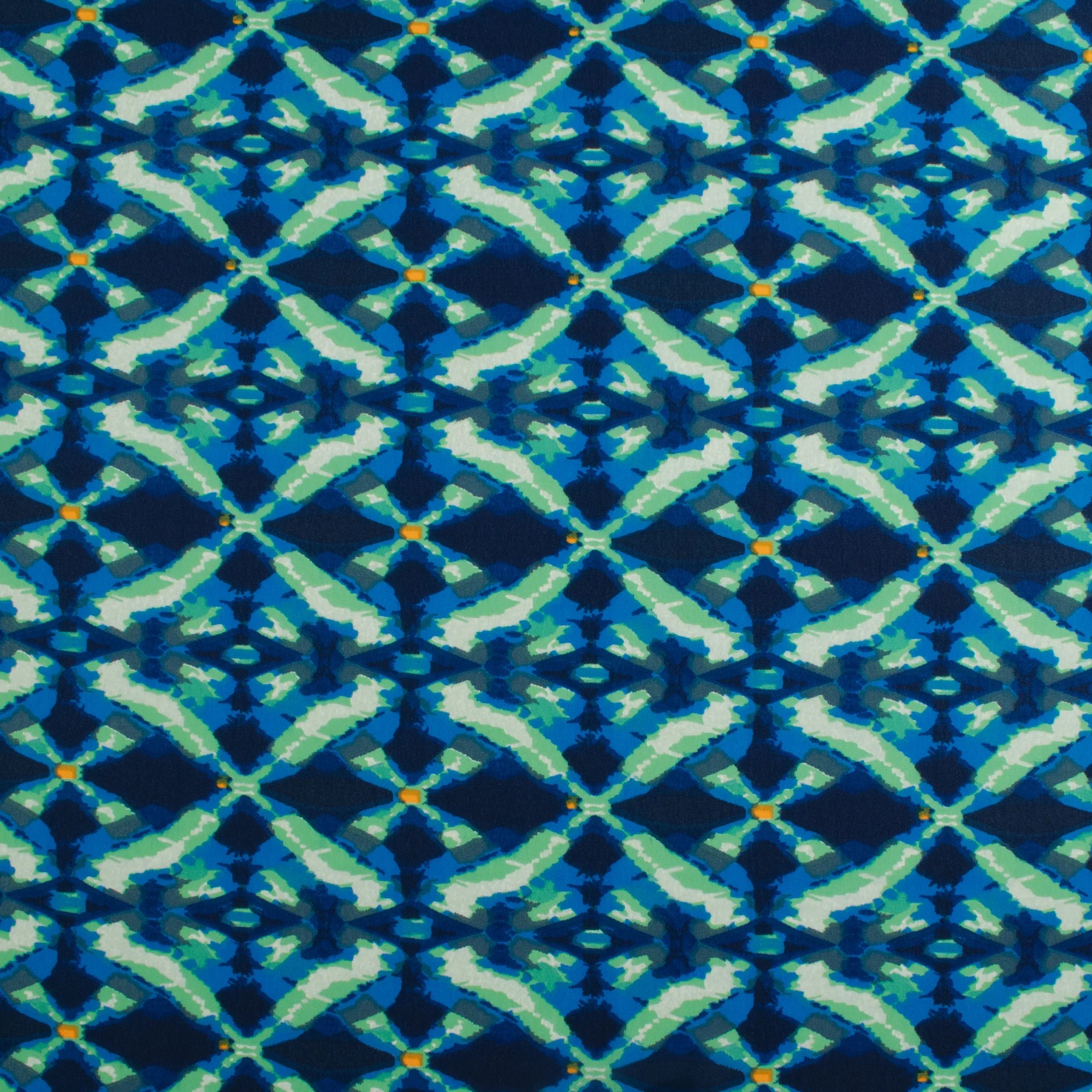 Printed Georgette Coordinates - «HARMONY» - 006 - Dark Blue