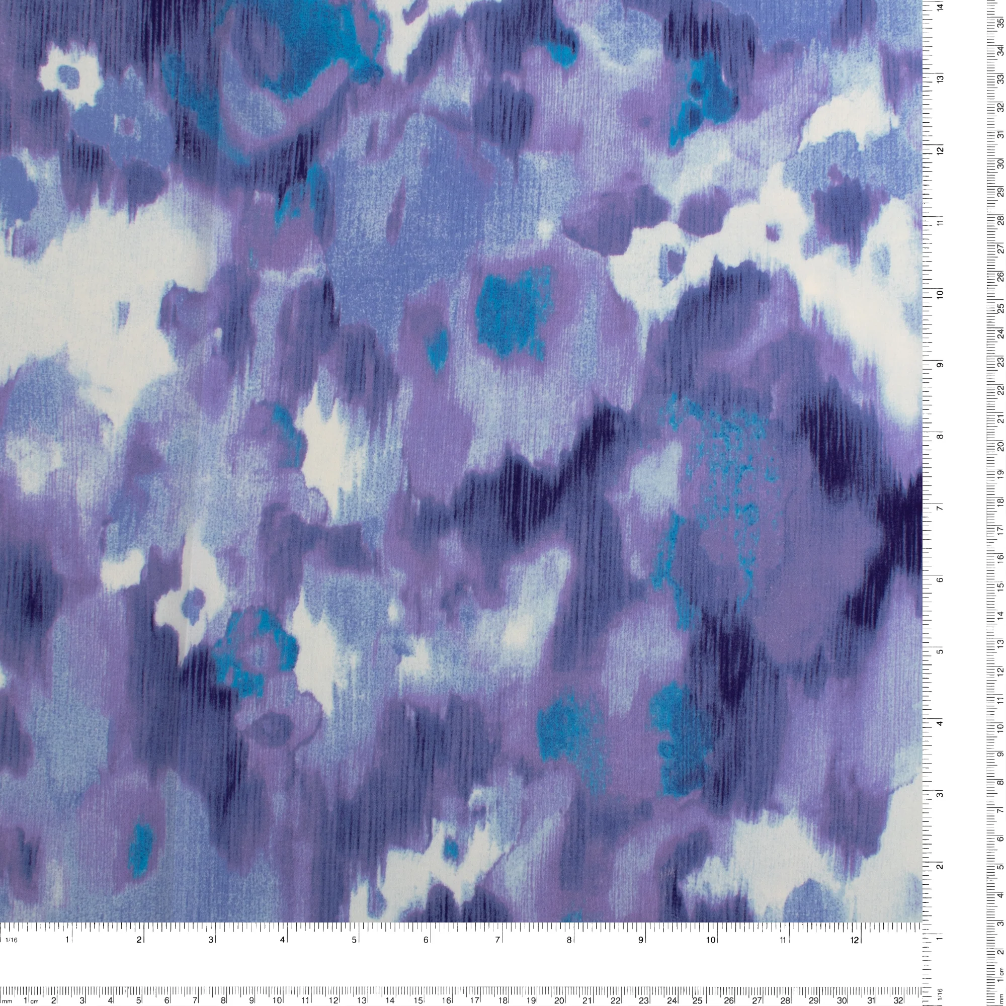 Printed Georgette - ILENE - 006 - Mauve - Image 3