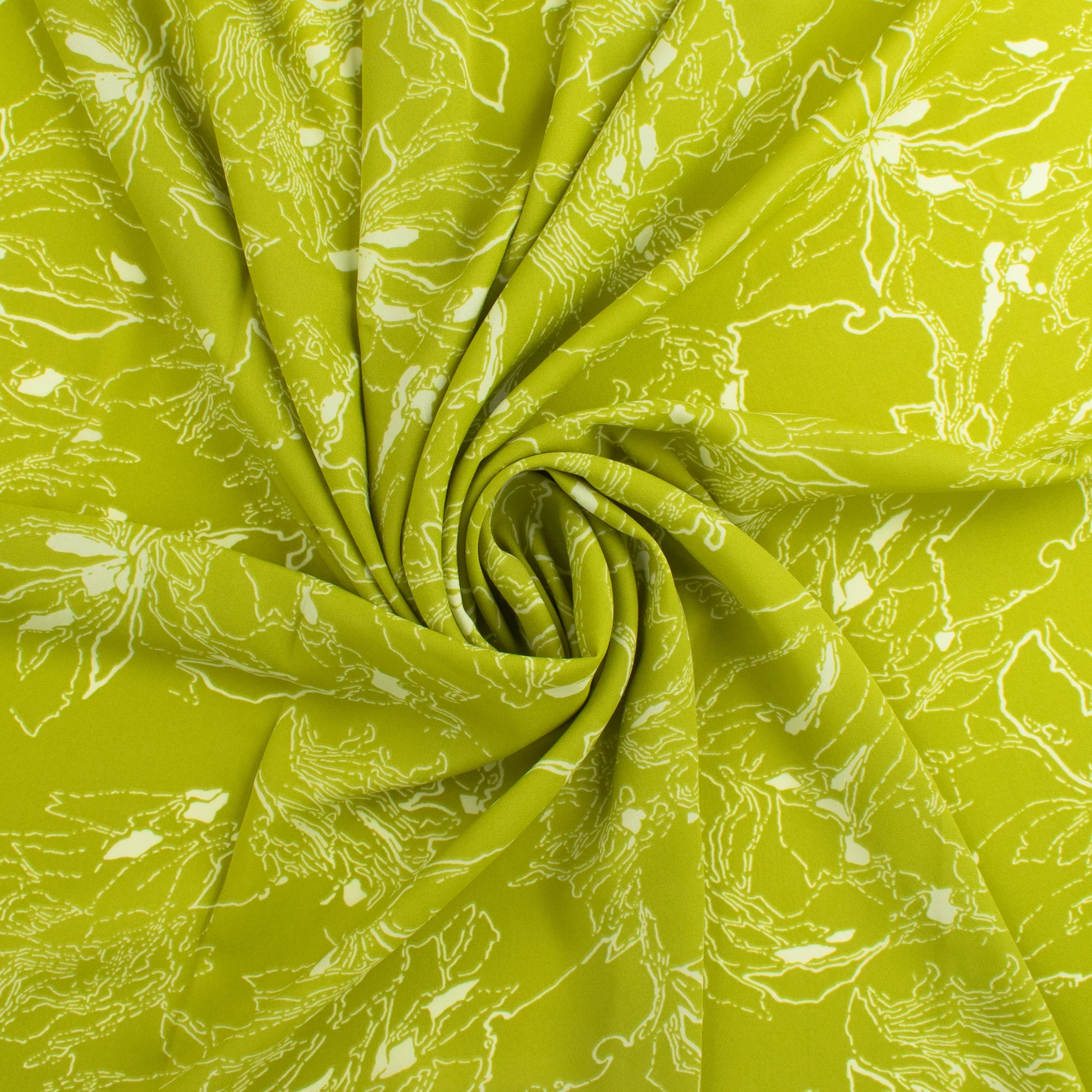 Printed Georgette - ILENE - 009 - Light Sage - Image 2