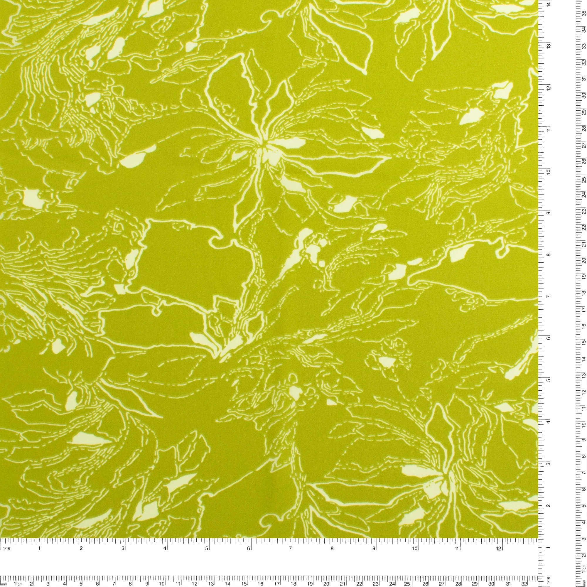 Printed Georgette - ILENE - 009 - Light Sage - Image 3