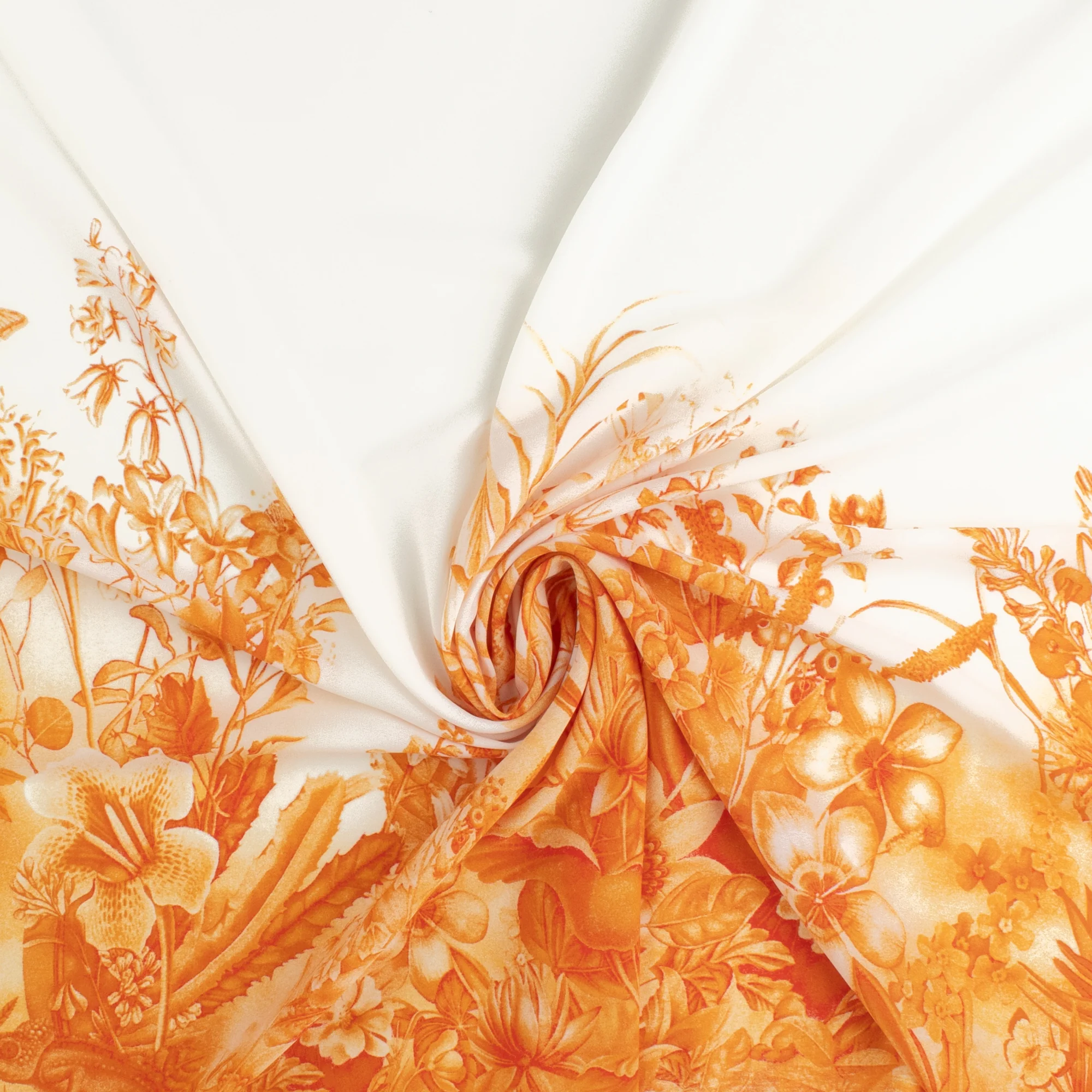 Printed Georgette - ILENE - 012 - Apricot - Image 2