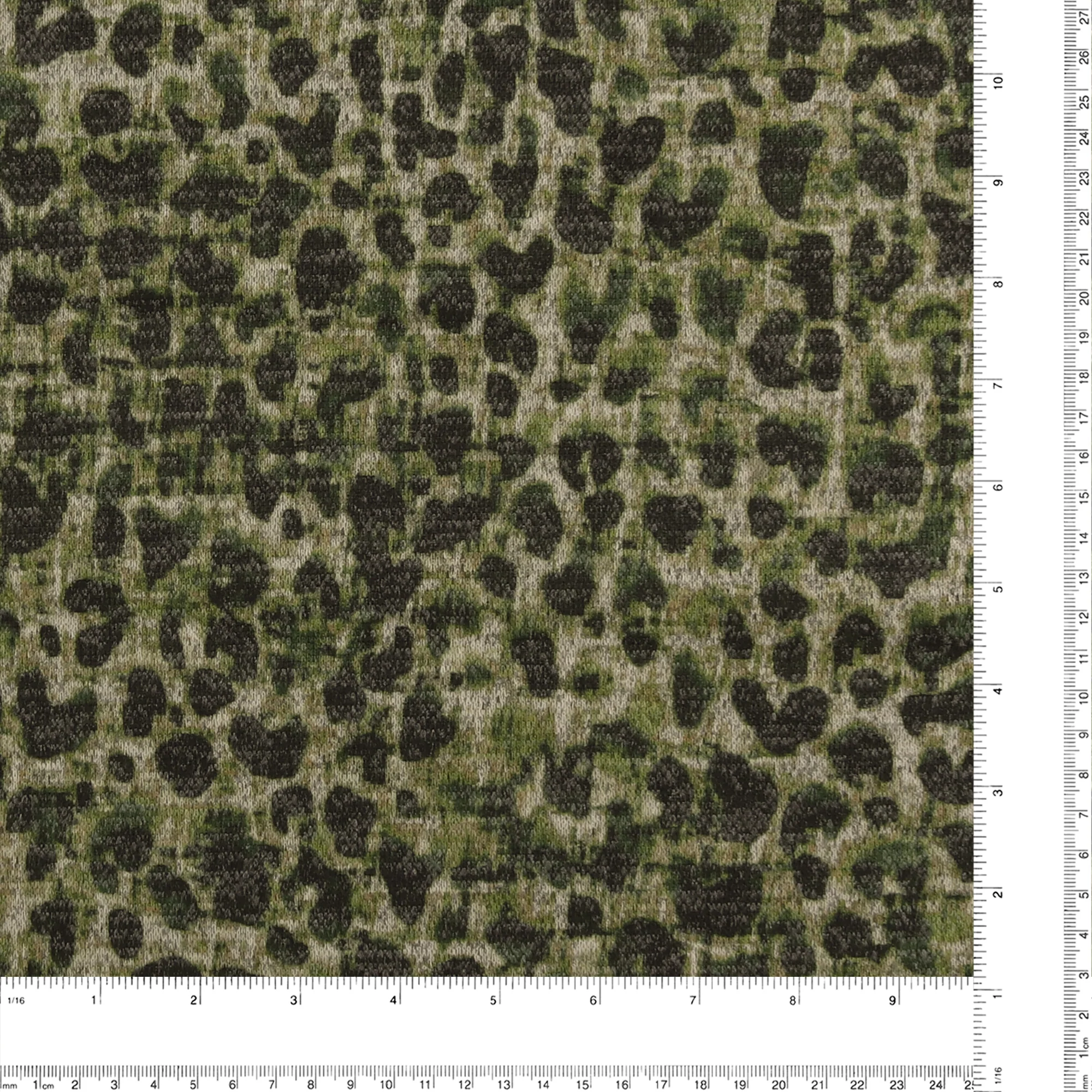 Printed Hacci Knit - NOVARA - 001 - Green - Image 3
