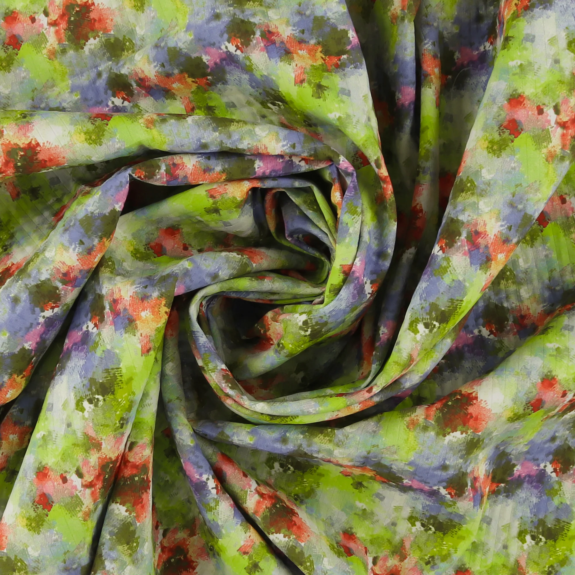 Printed Jacquard - NEWPORT - 003 - Green - Image 2