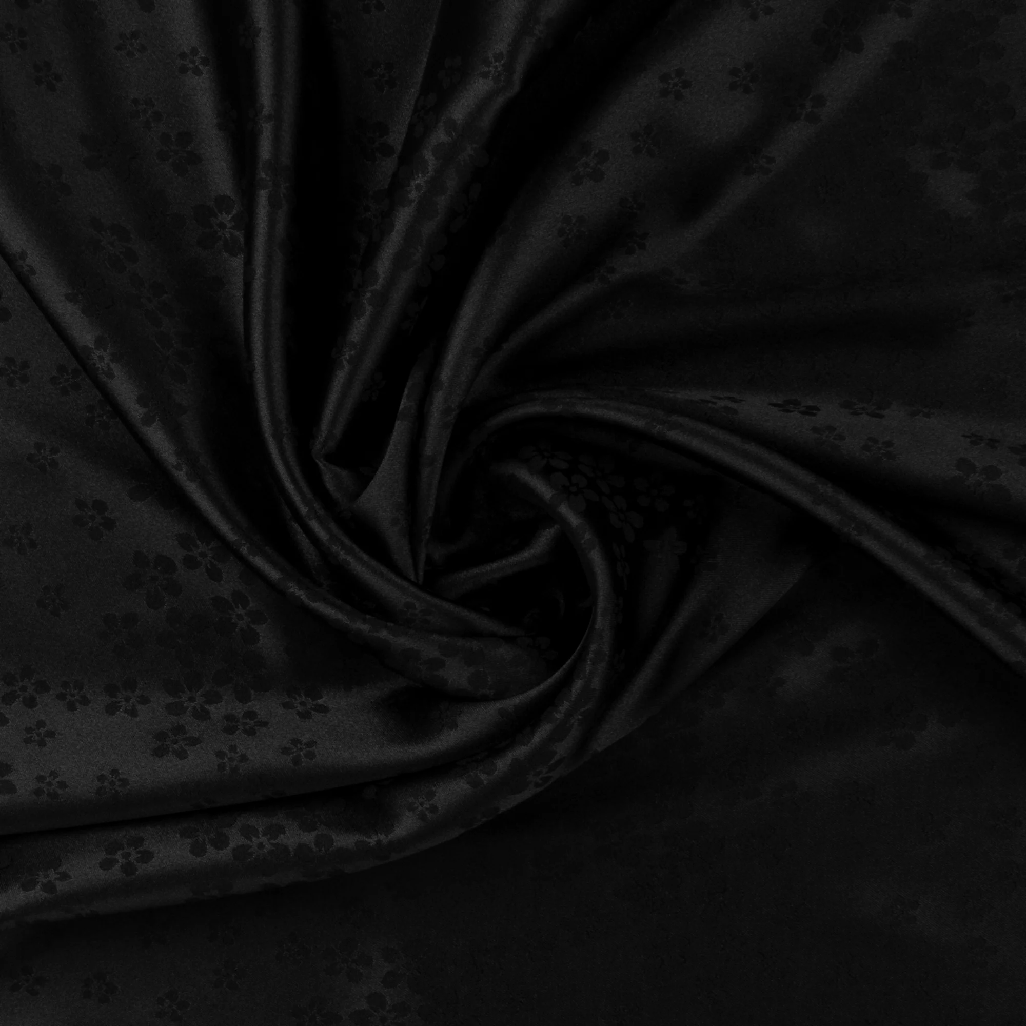Printed Jocelyn Jacquard - Mini Floral - 001 - Black - Image 2