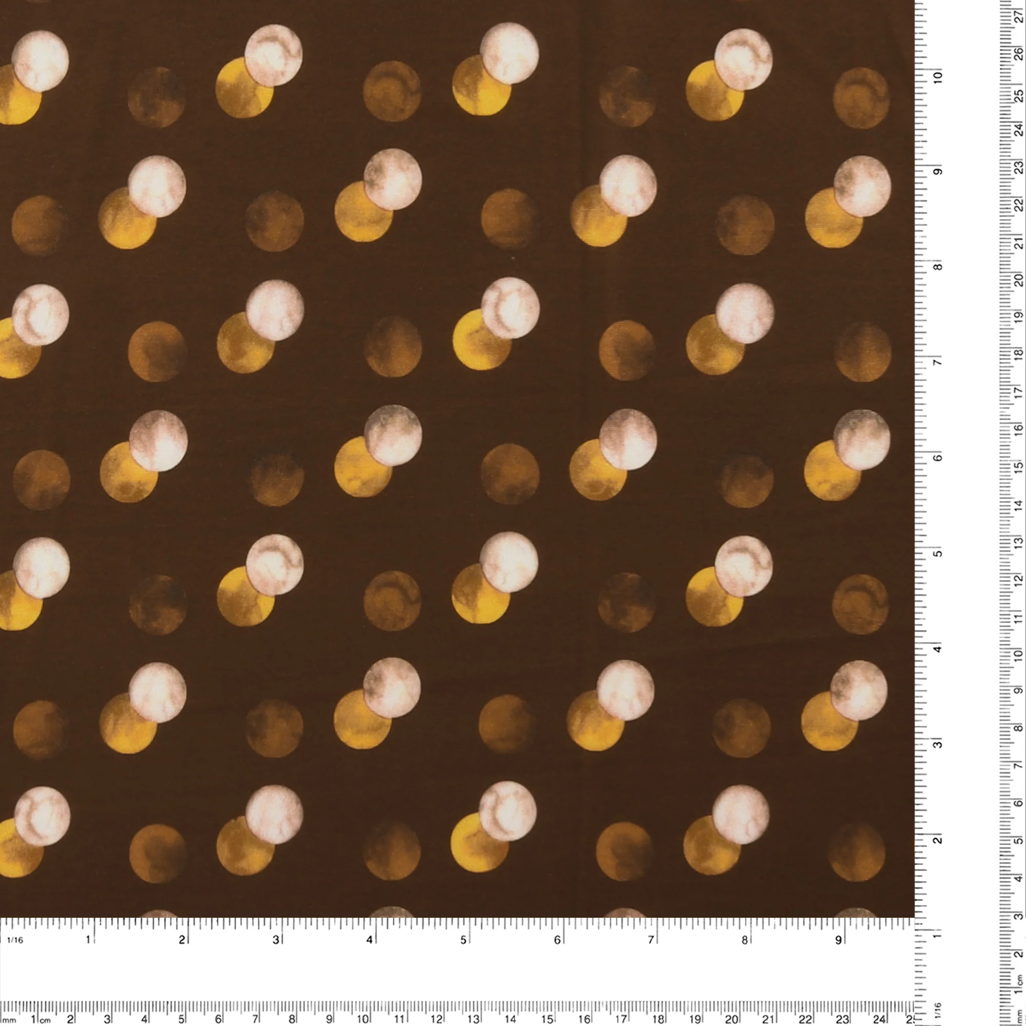 Printed Knit - DELPHINE - 005 - Chocolate - Image 3