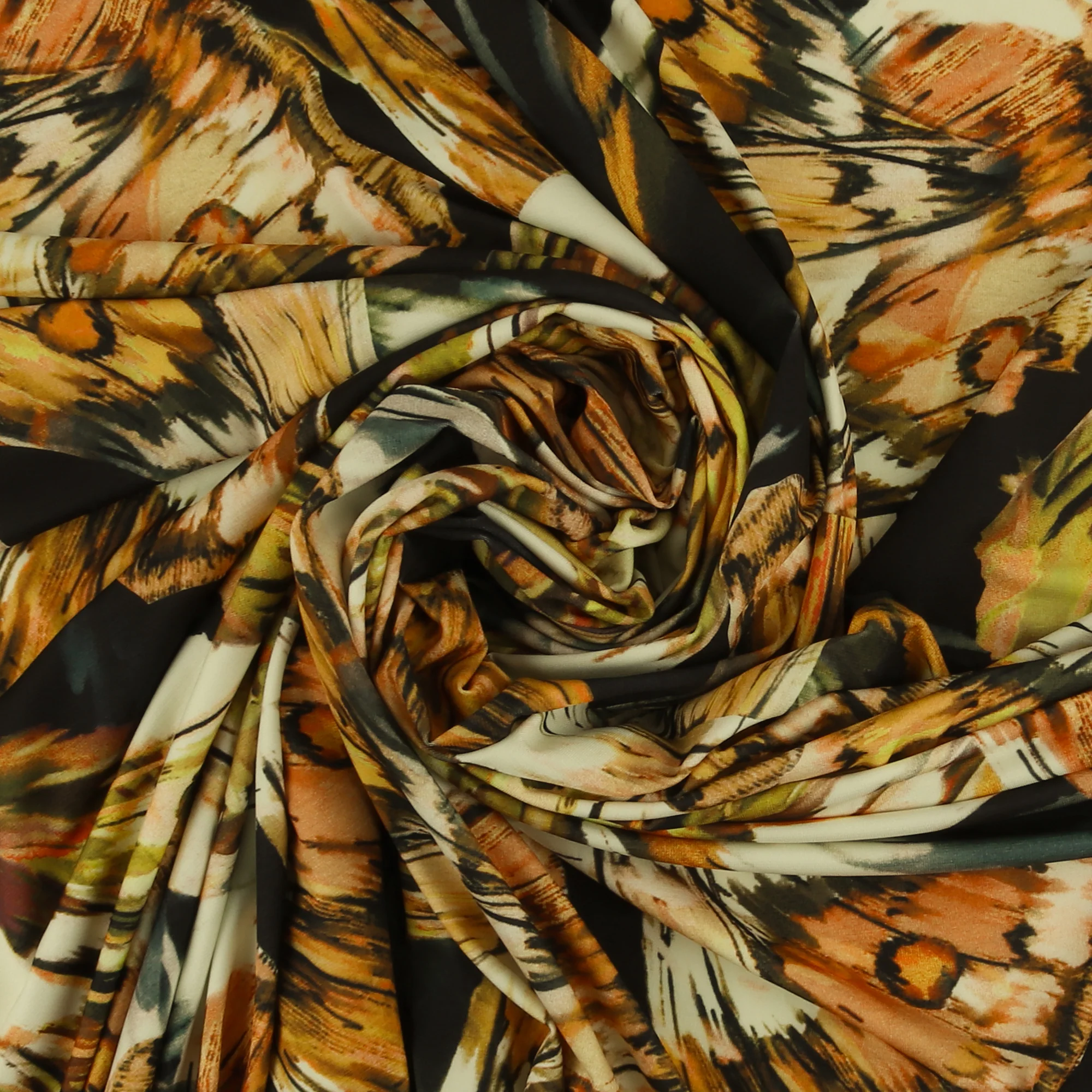 Printed Knit - DESERT NILE - 006 - Black - Image 2
