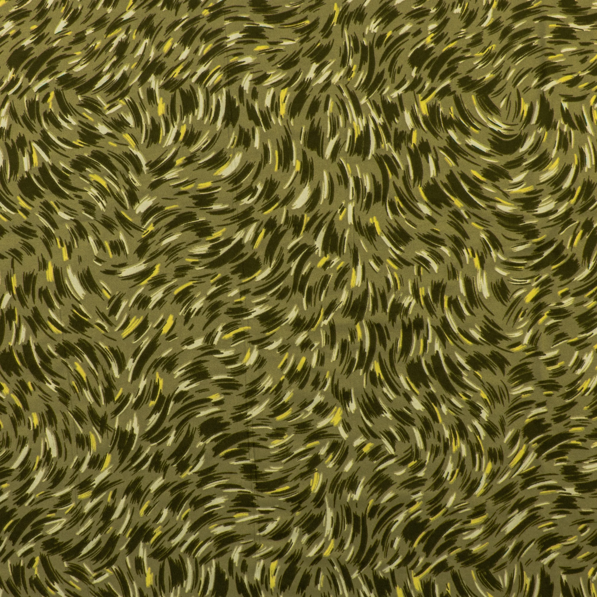 Printed Knit - DREAMLAND - 001 - Olive