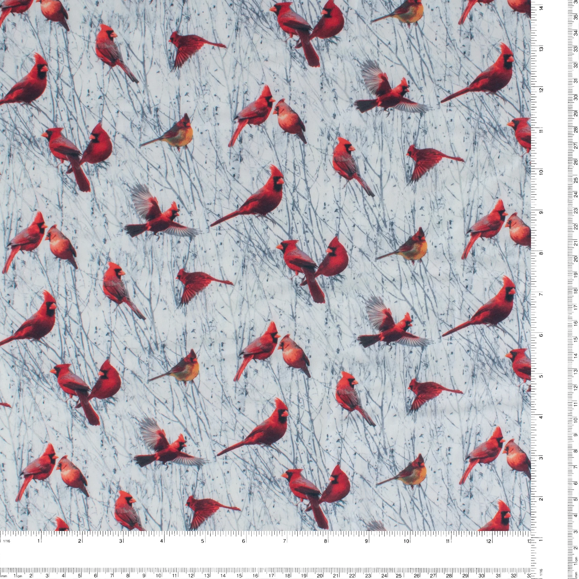 Printed Knit - DREAMLAND - 005 - Red - Image 3