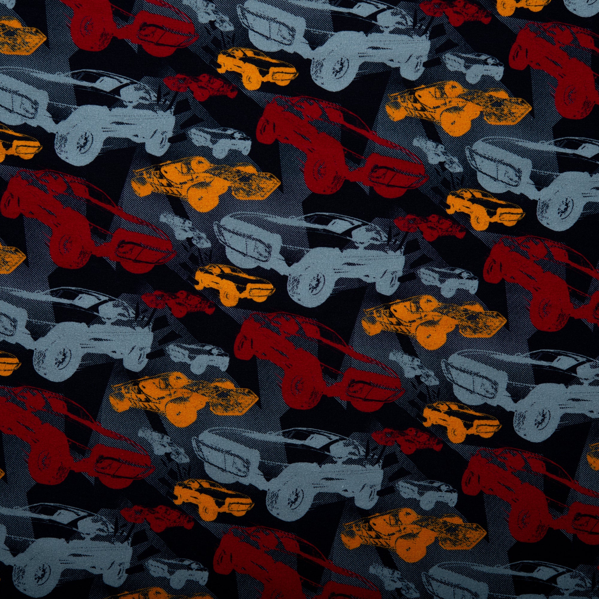 Printed Knit - FAST AND FURIOUS - Cars - Black / Red