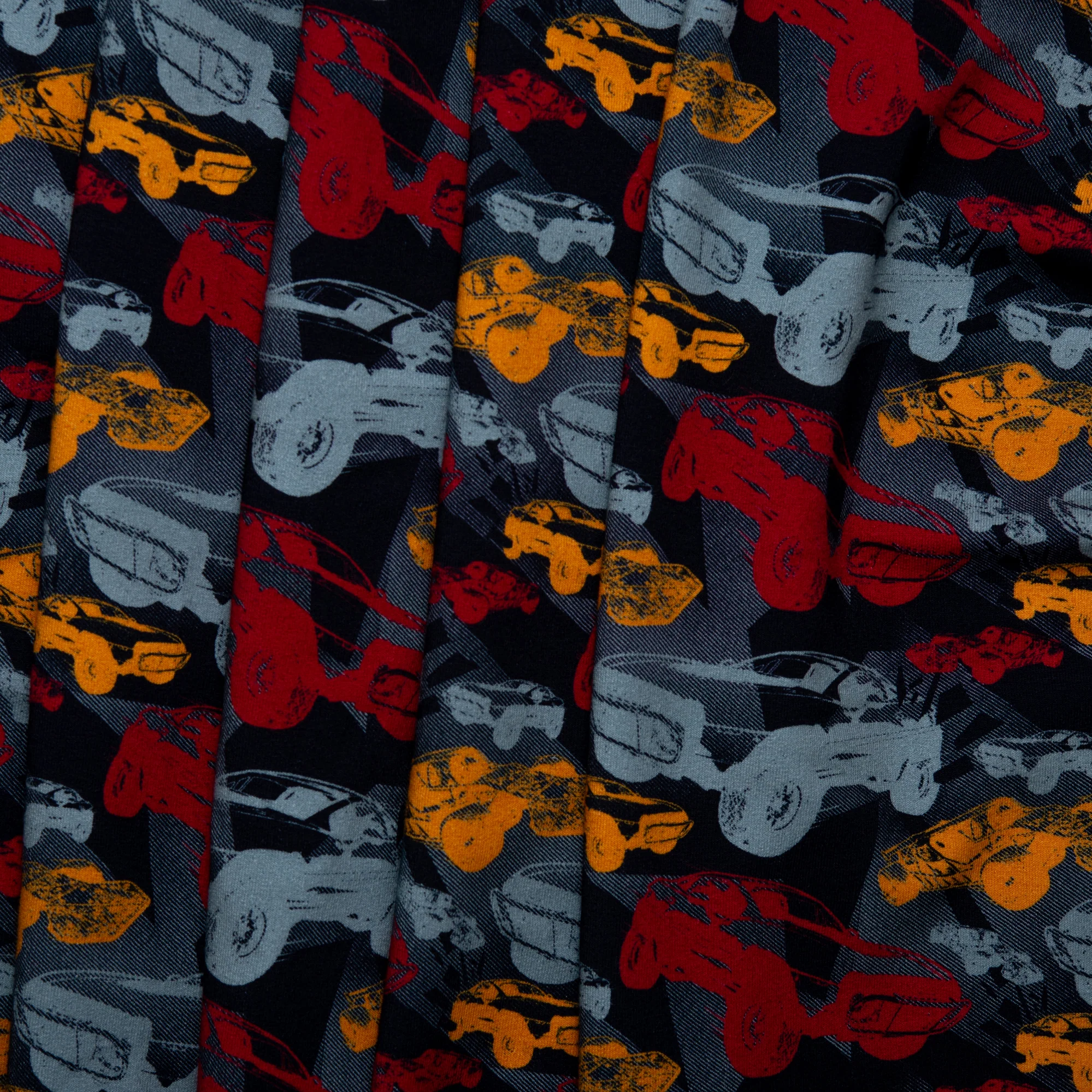 Printed Knit - FAST AND FURIOUS - Cars - Black / Red - Image 4