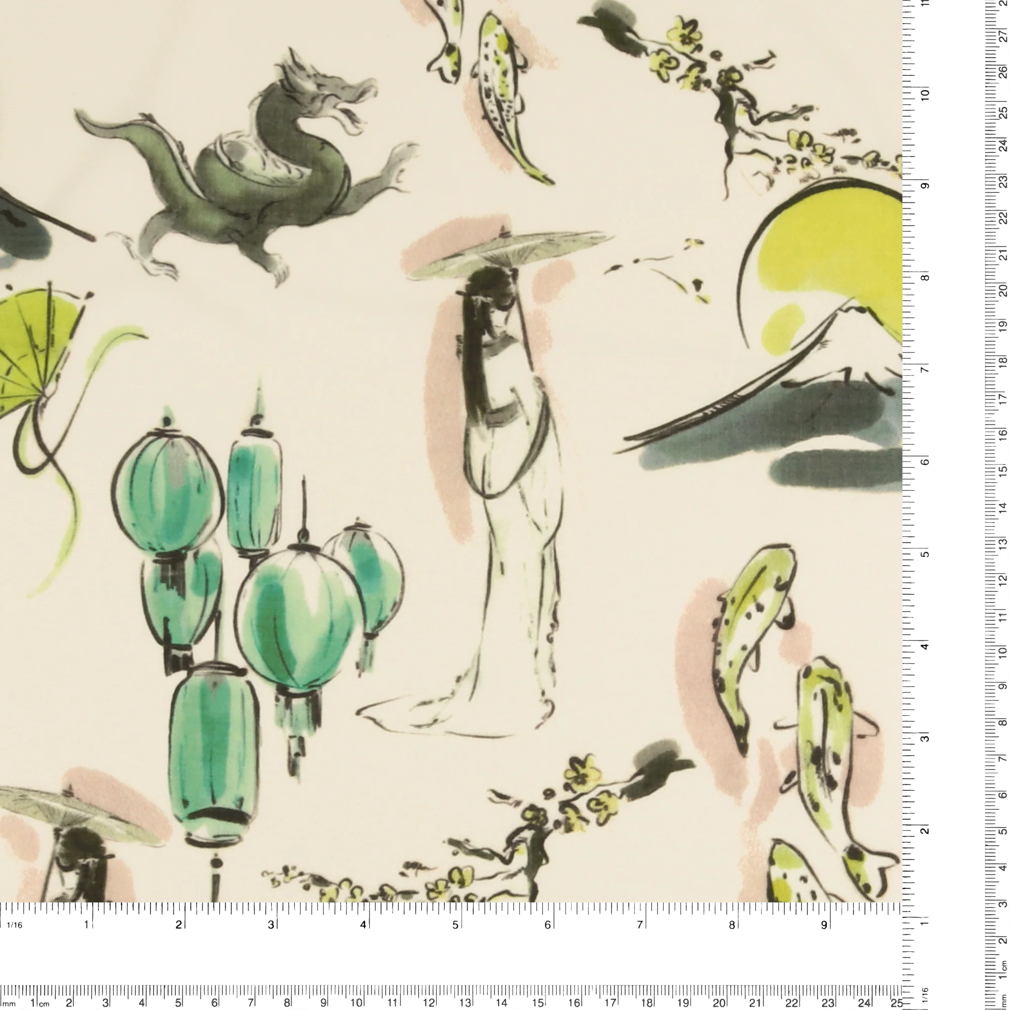 Printed Knit - GIGGLES AND GRAPHICS - 001 - Green - Image 3