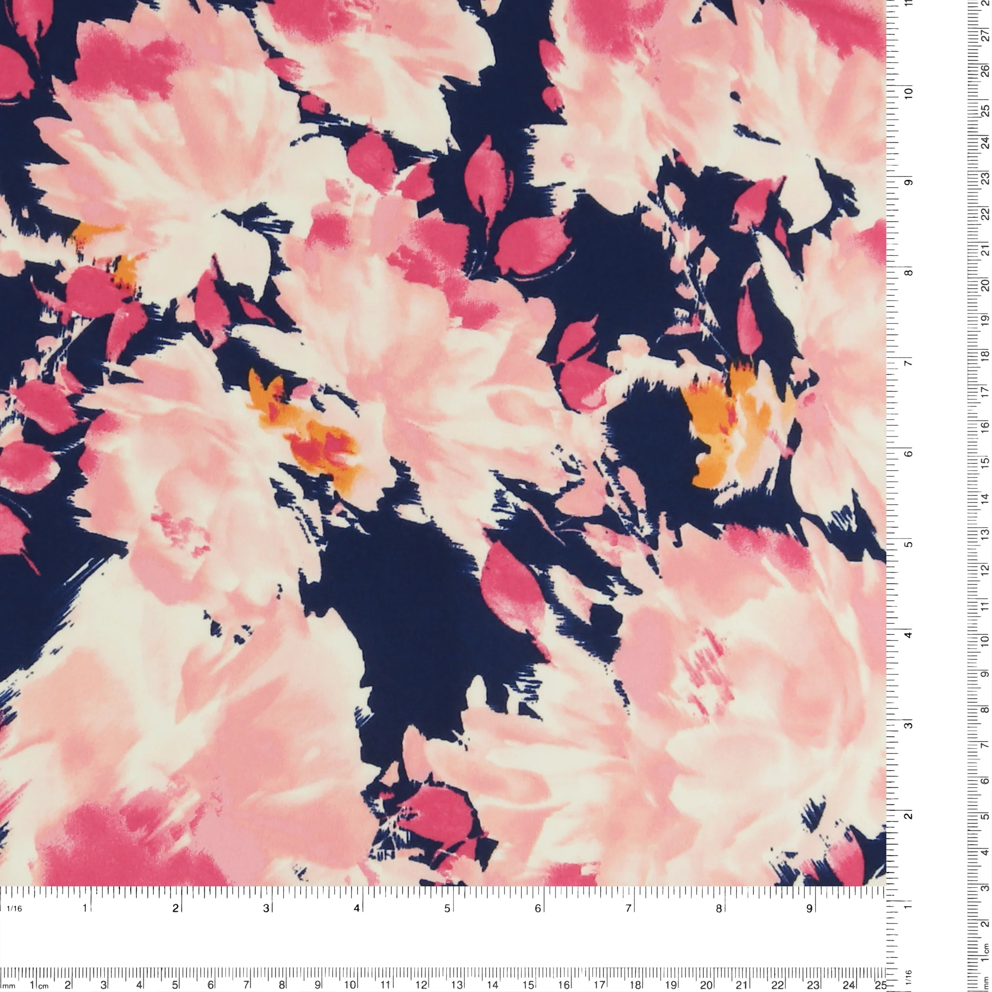 Printed Knit - HAYLEY - 016 - Navy - Image 3