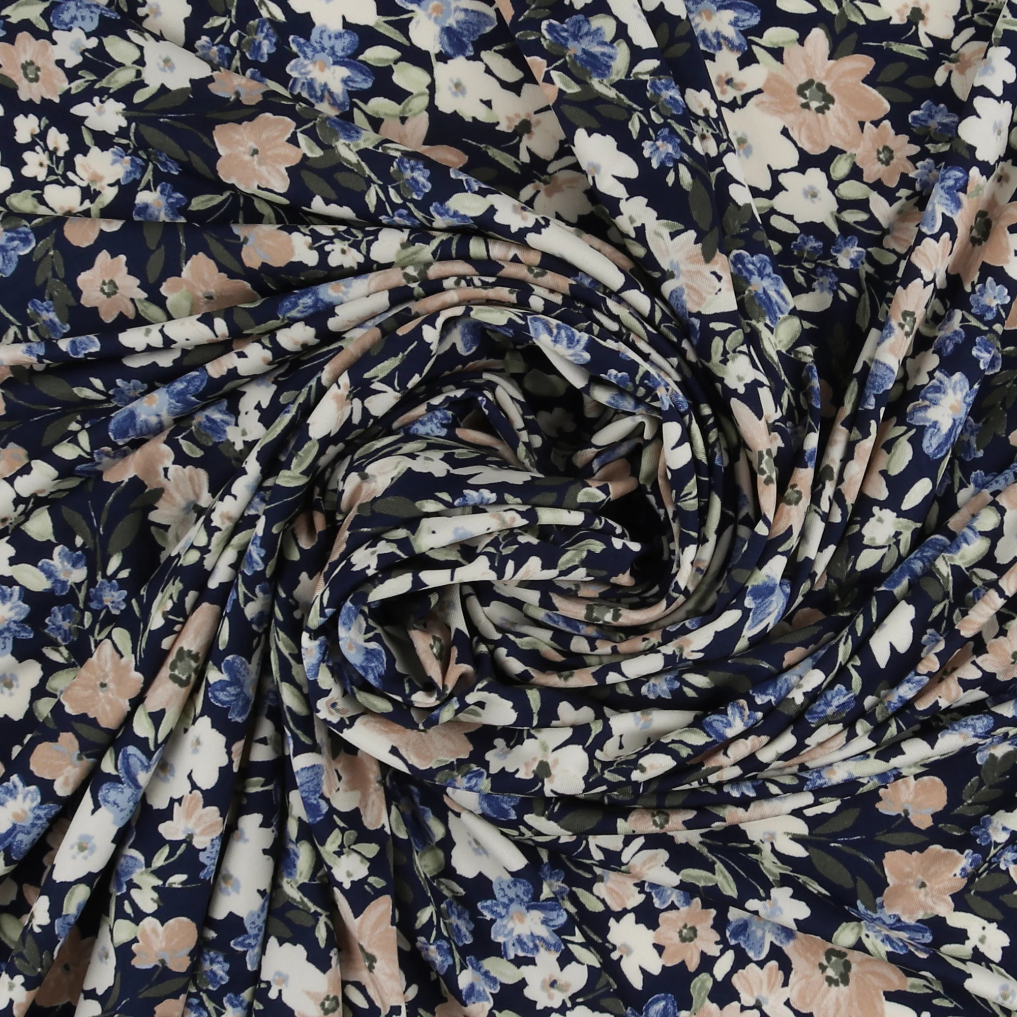 Printed Knit - HAYLEY - 019 - Navy - Image 2