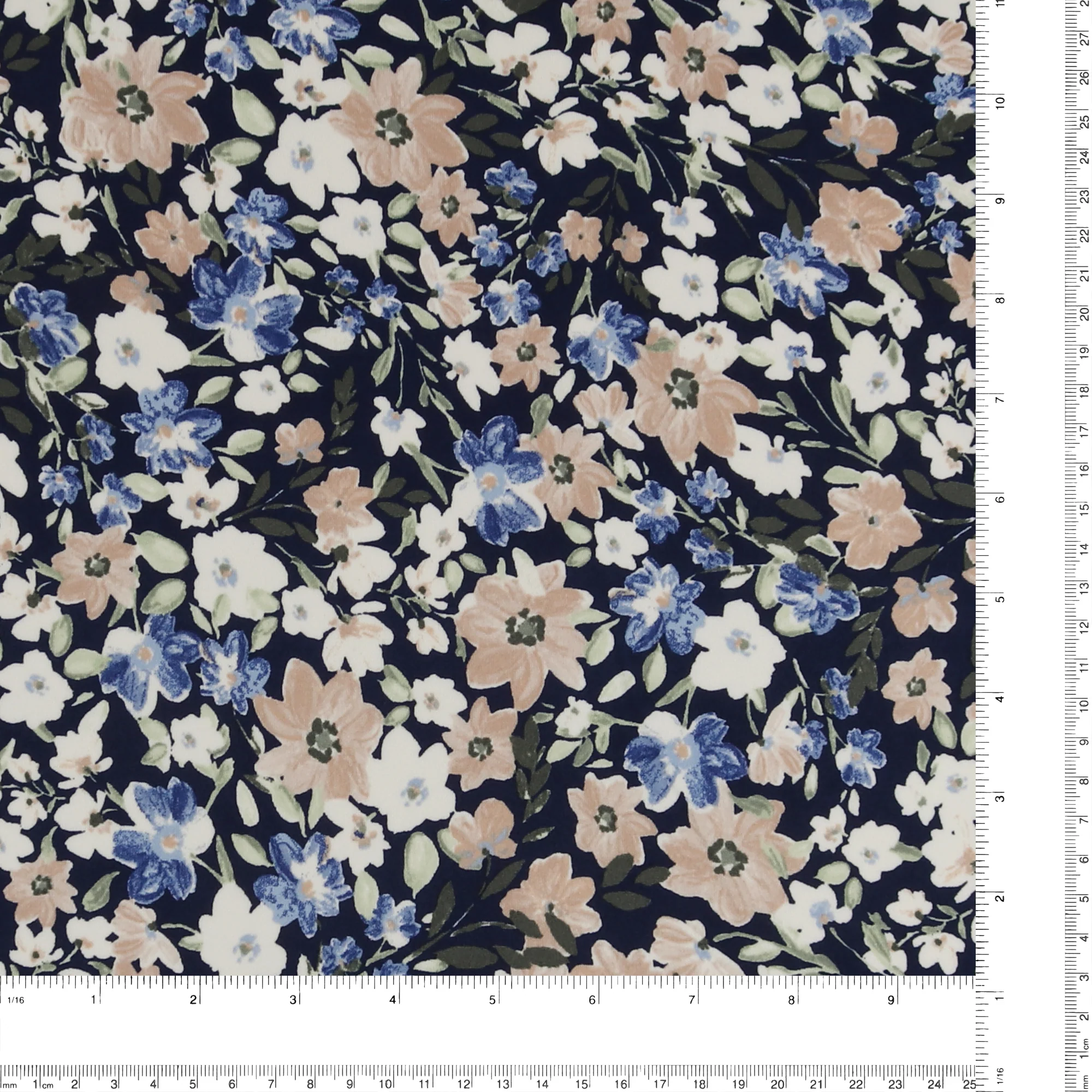 Printed Knit - HAYLEY - 019 - Navy - Image 3