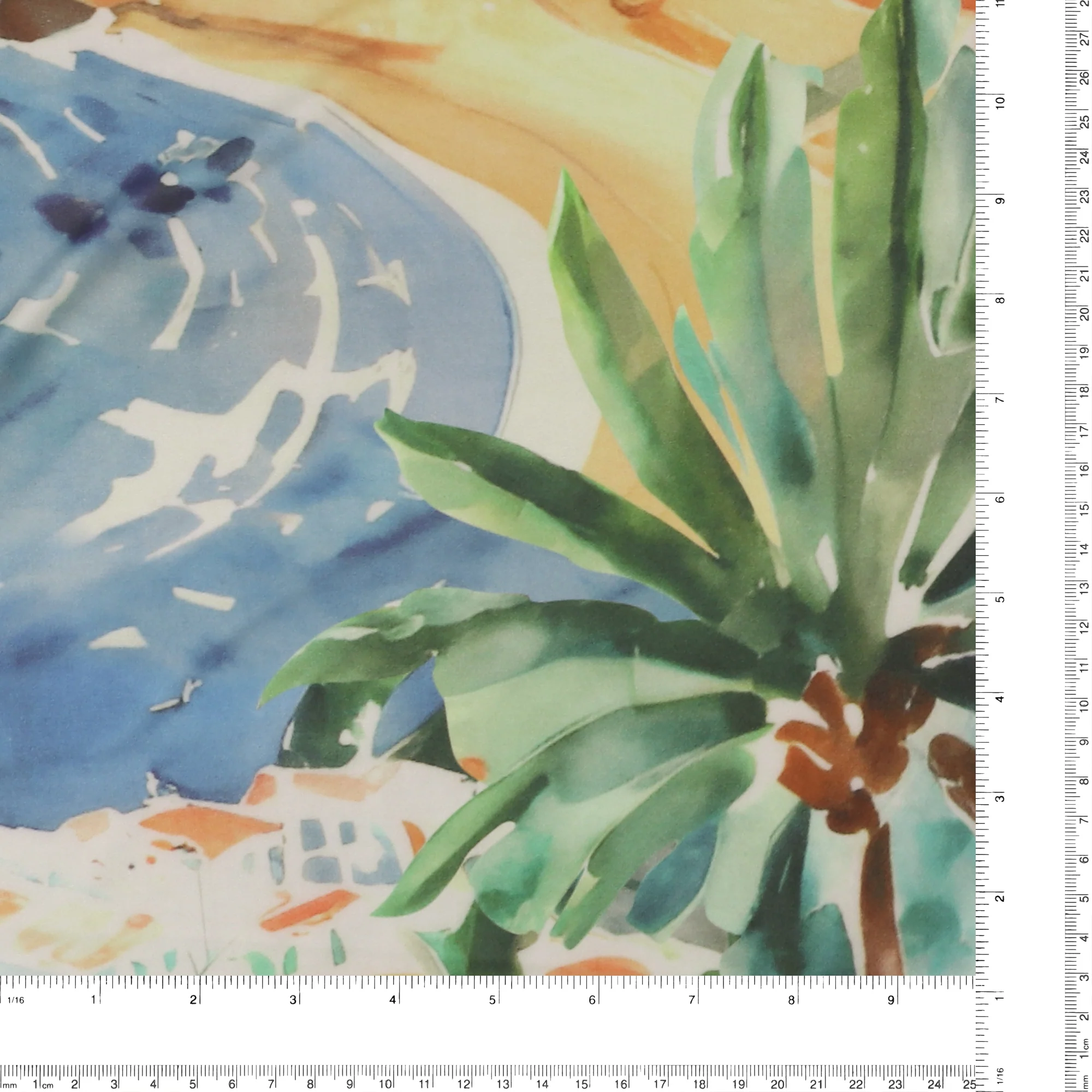 Printed Knit - IBIZA - 003 - Blue - Image 3