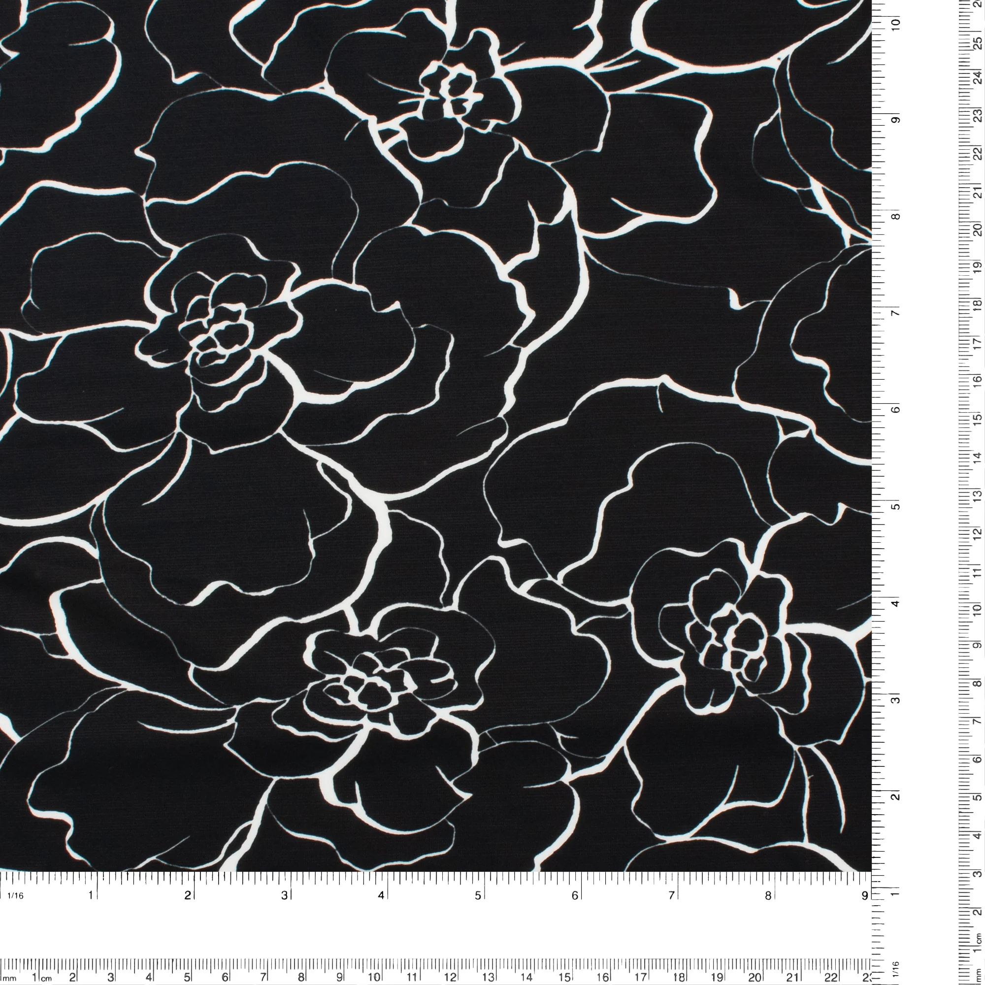 Printed Knit - MUSE - 005 - Black - Image 3