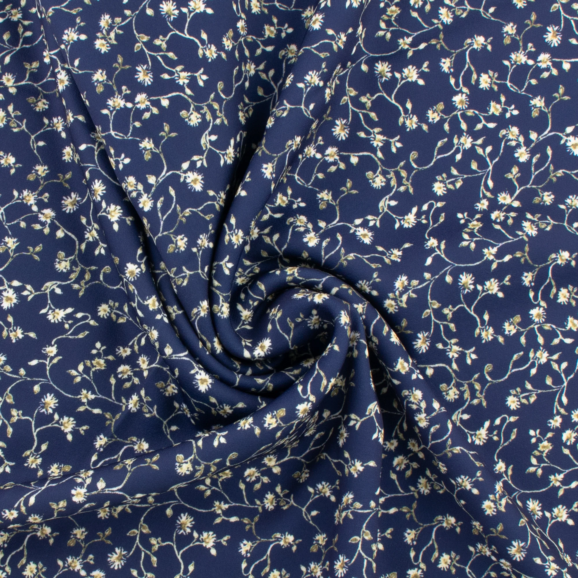 Printed Knit - SAGE - 004 - Navy - Image 2