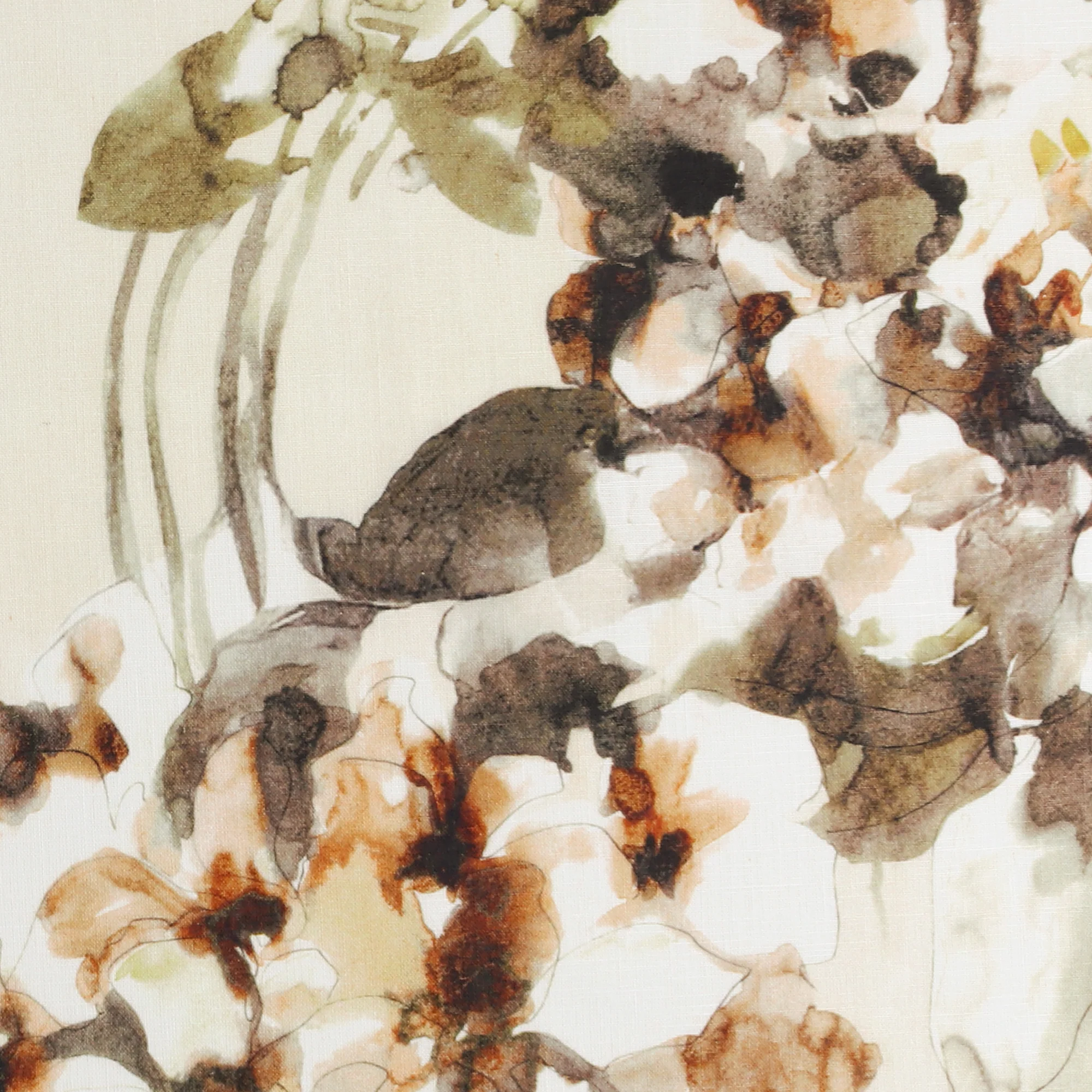 Printed Linen - GALWAY - 007 - Neutral