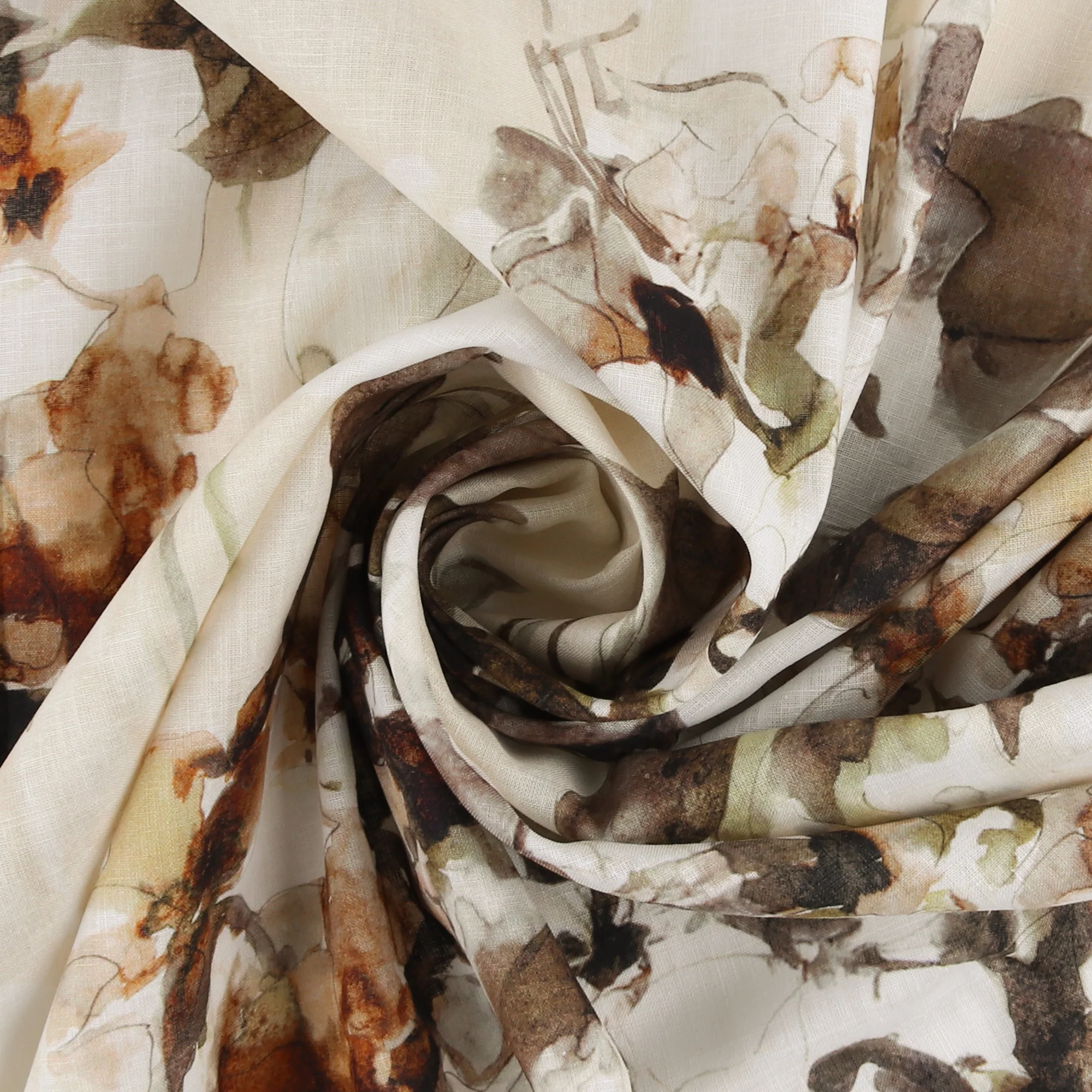 Printed Linen - GALWAY - 007 - Neutral - Image 2