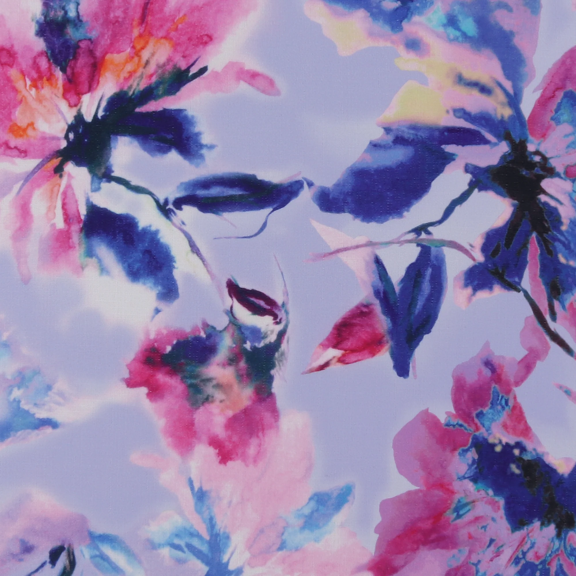 Printed Linen Look - TEXTURA - 003 - Mauve