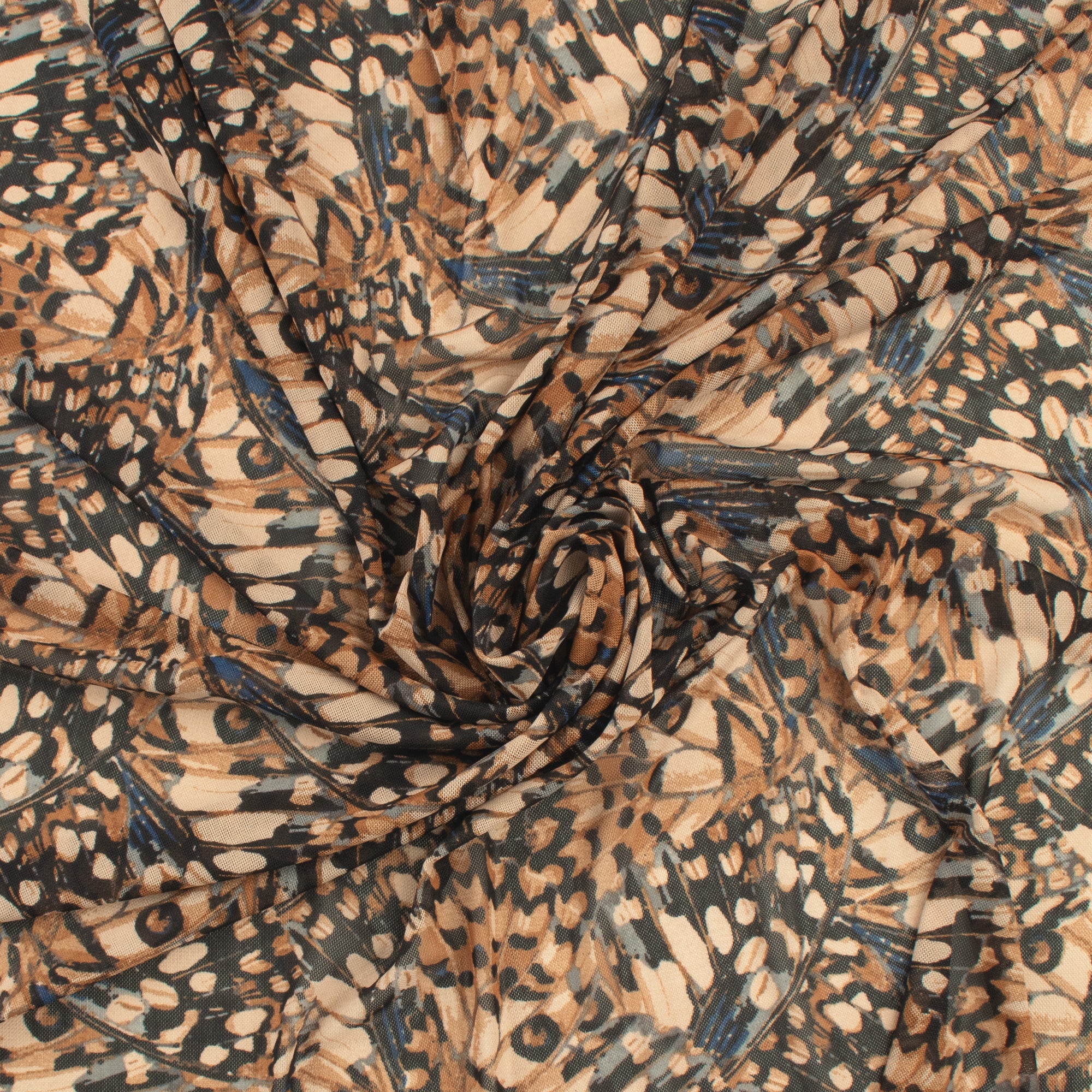 Printed Mesh - ARIELLE - 003 - Rust - Image 2