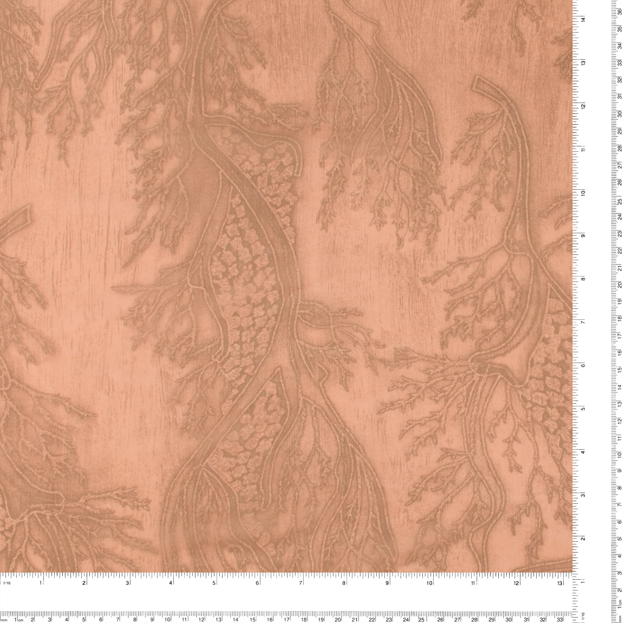 Printed Mesh - SAYLOR - 009 - Brown - Image 3