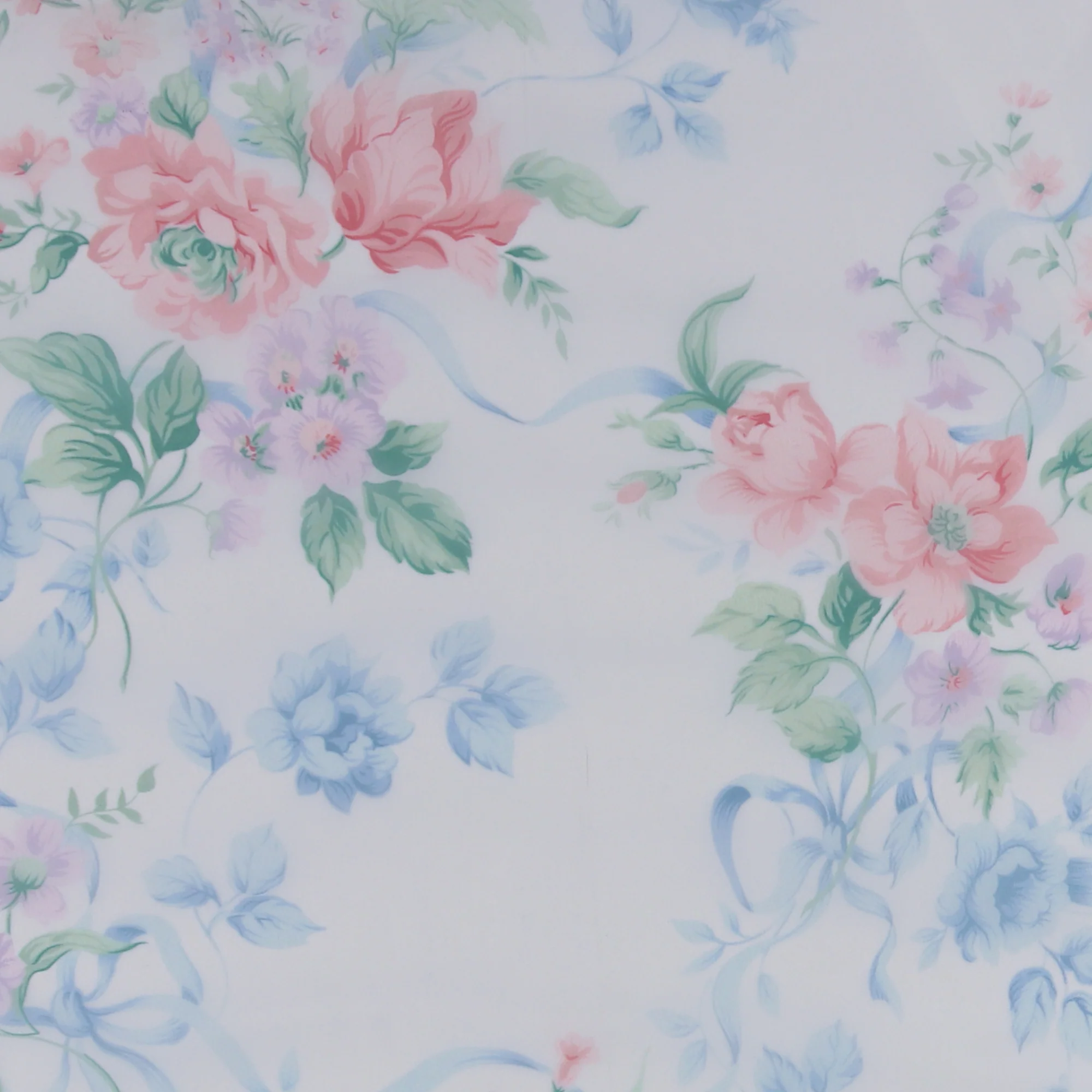 Printed Organza - ELEGANZA - 003 - White