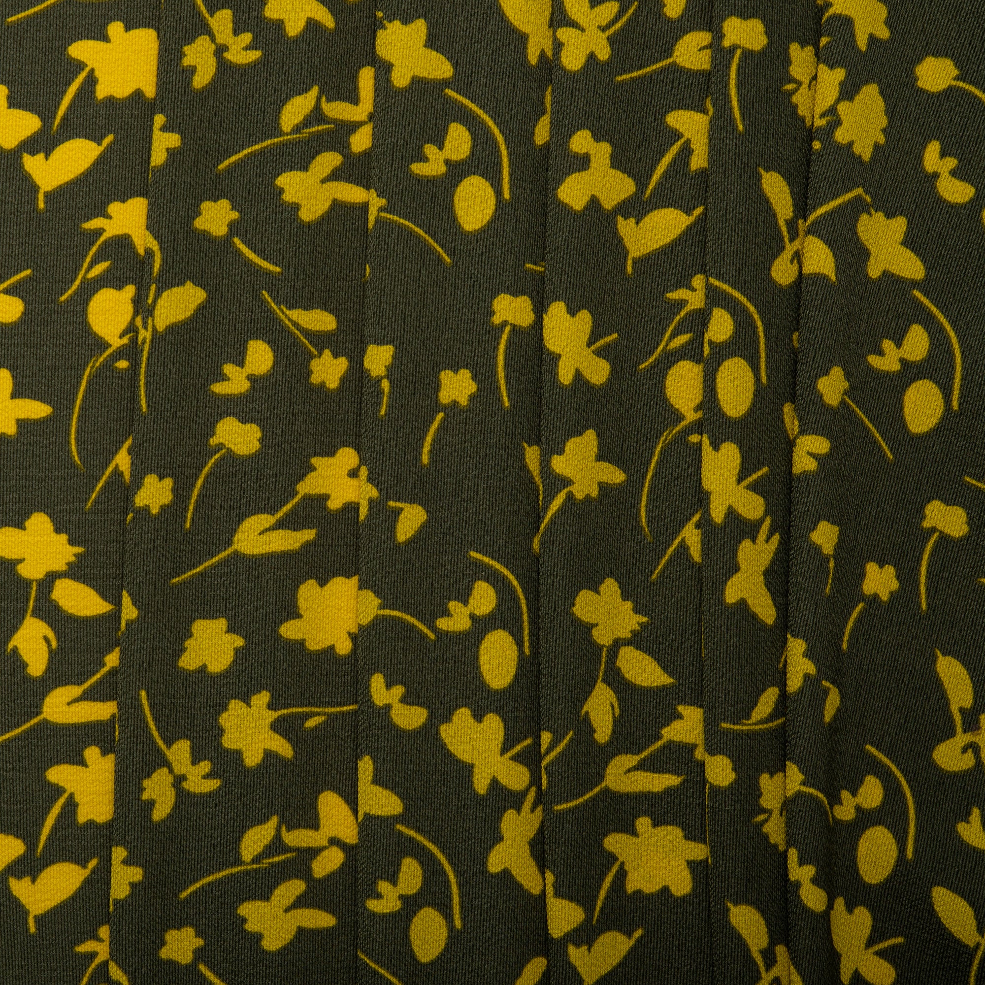 Printed polyester - MARCELINE - Florals - Deep Burlywood - Image 4