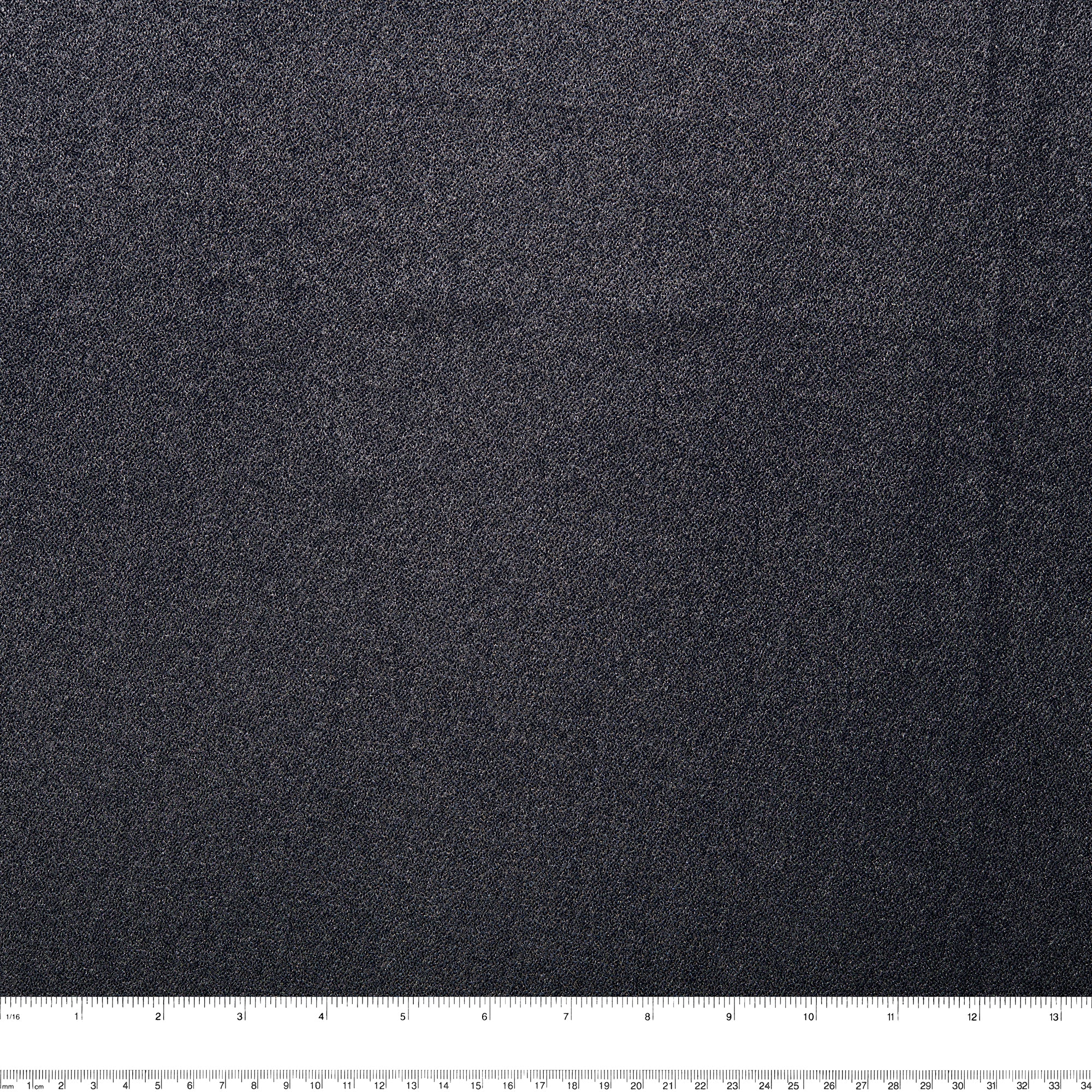 Printed polyester - OLIVIA - Solid - Dark midnight - Image 3
