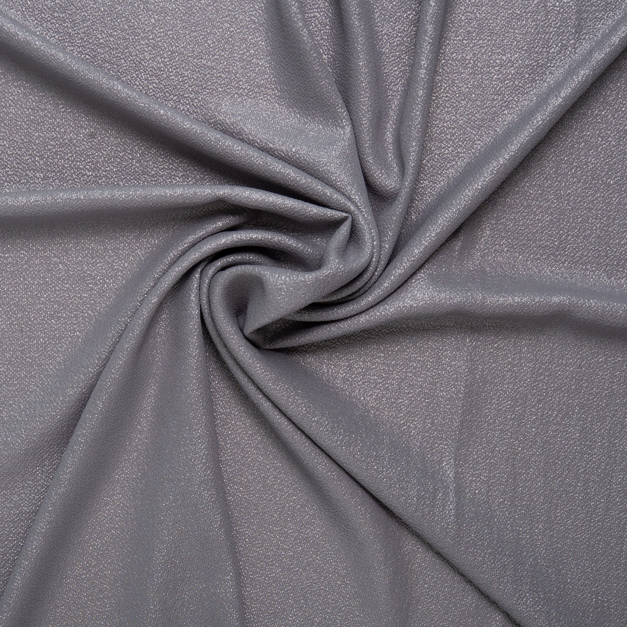 Printed polyester - OLIVIA - Solid - Greymore - Image 2