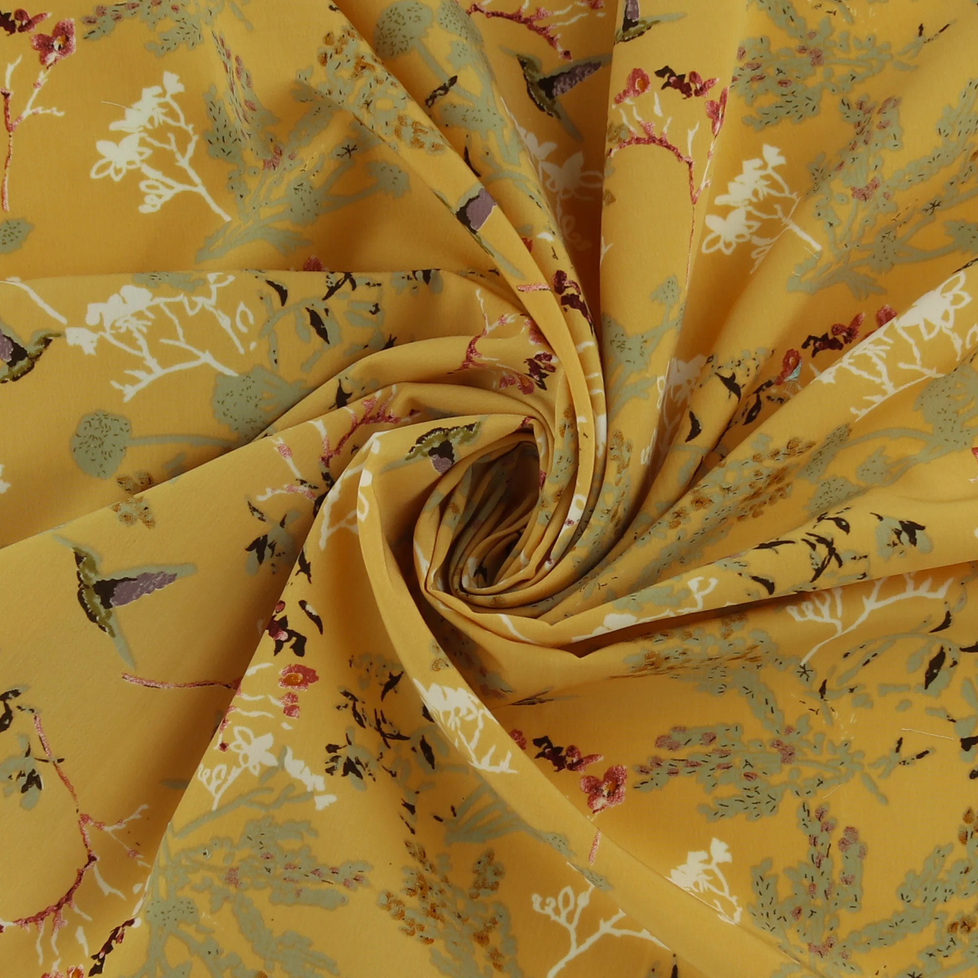 Printed polyester - TESSA - 011 - Topaz - Image 2