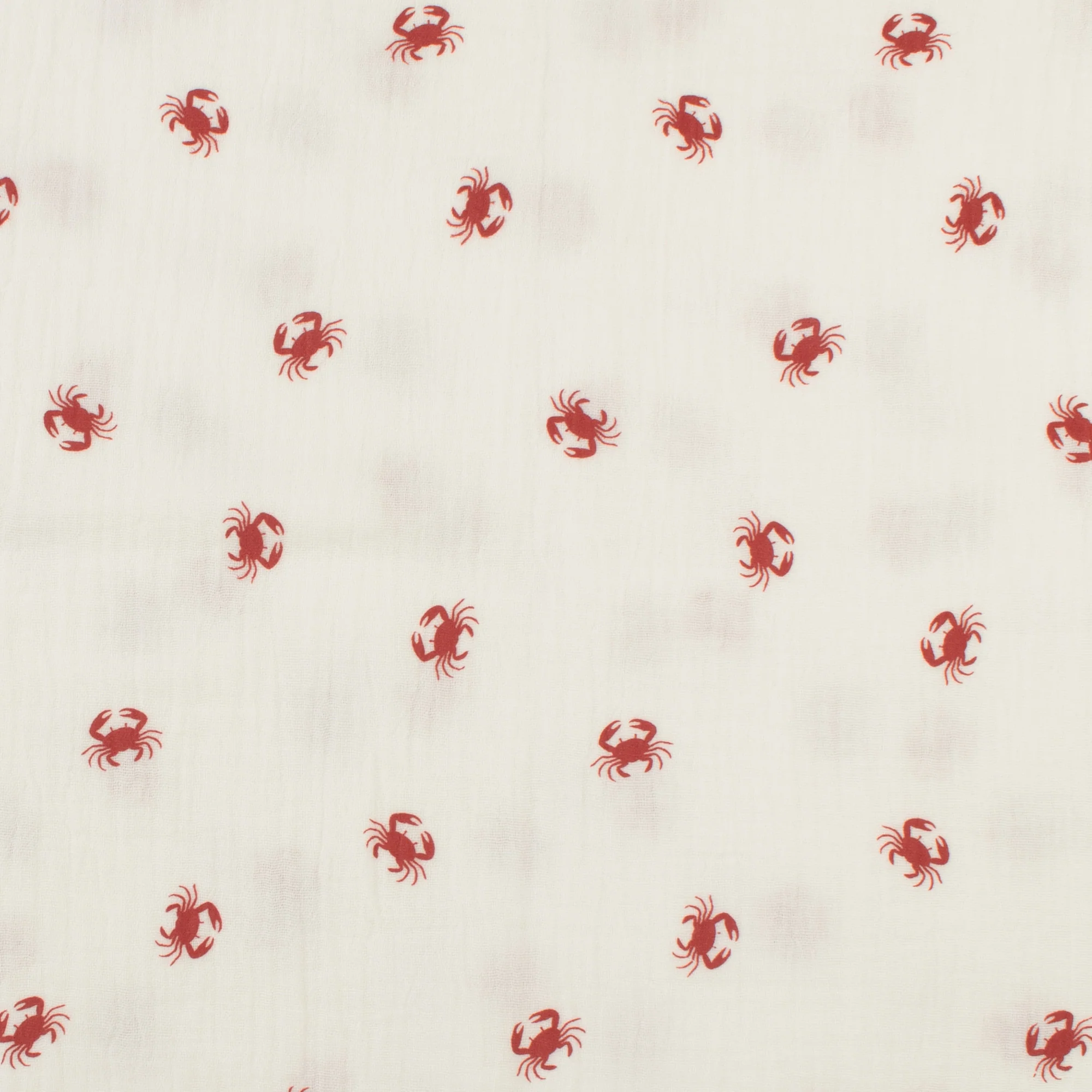 Printed Puff Double Gauze - SUMMER ESSENTIALS - 001 - White