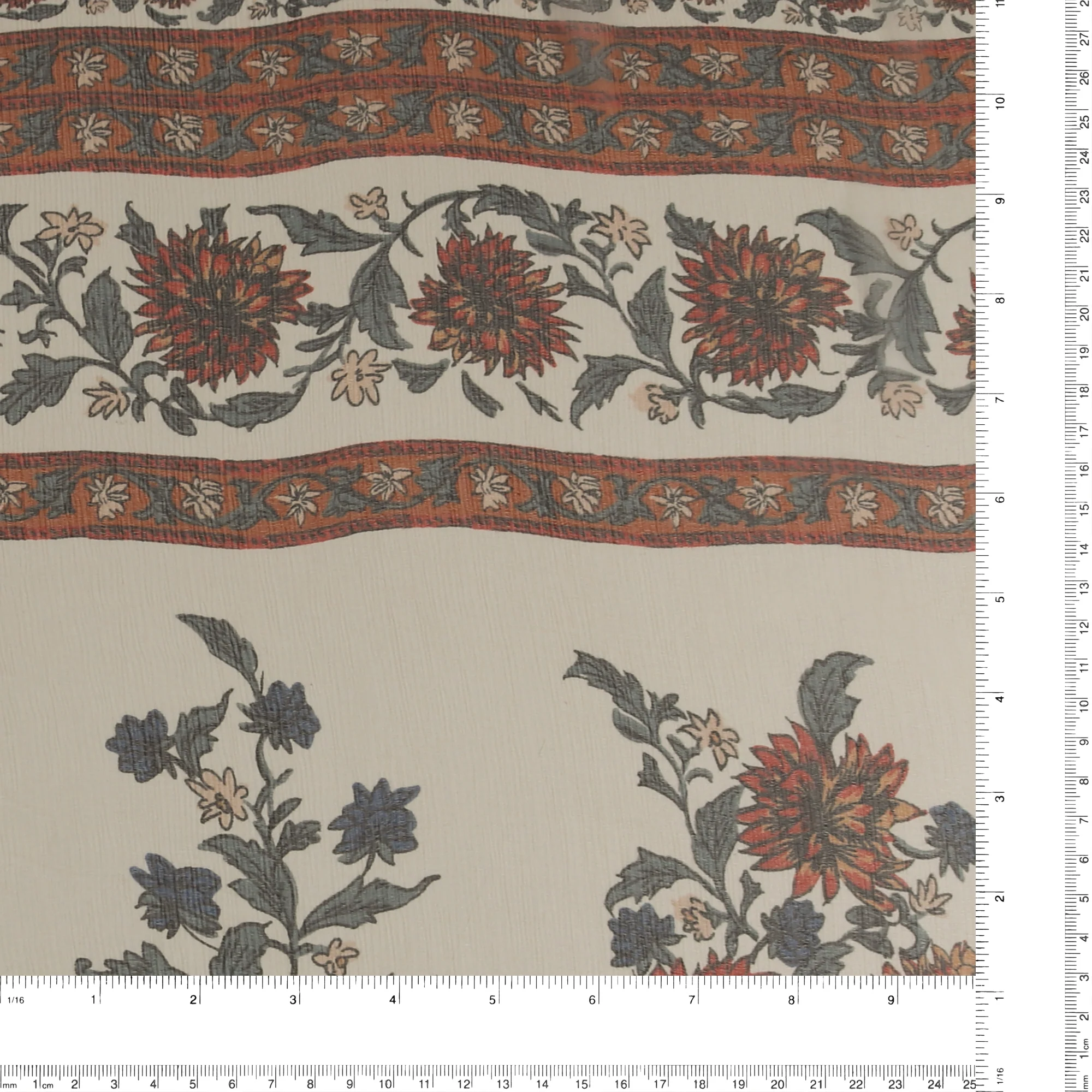 Printed Pure Silk - 005 - Cinnamon - Image 3