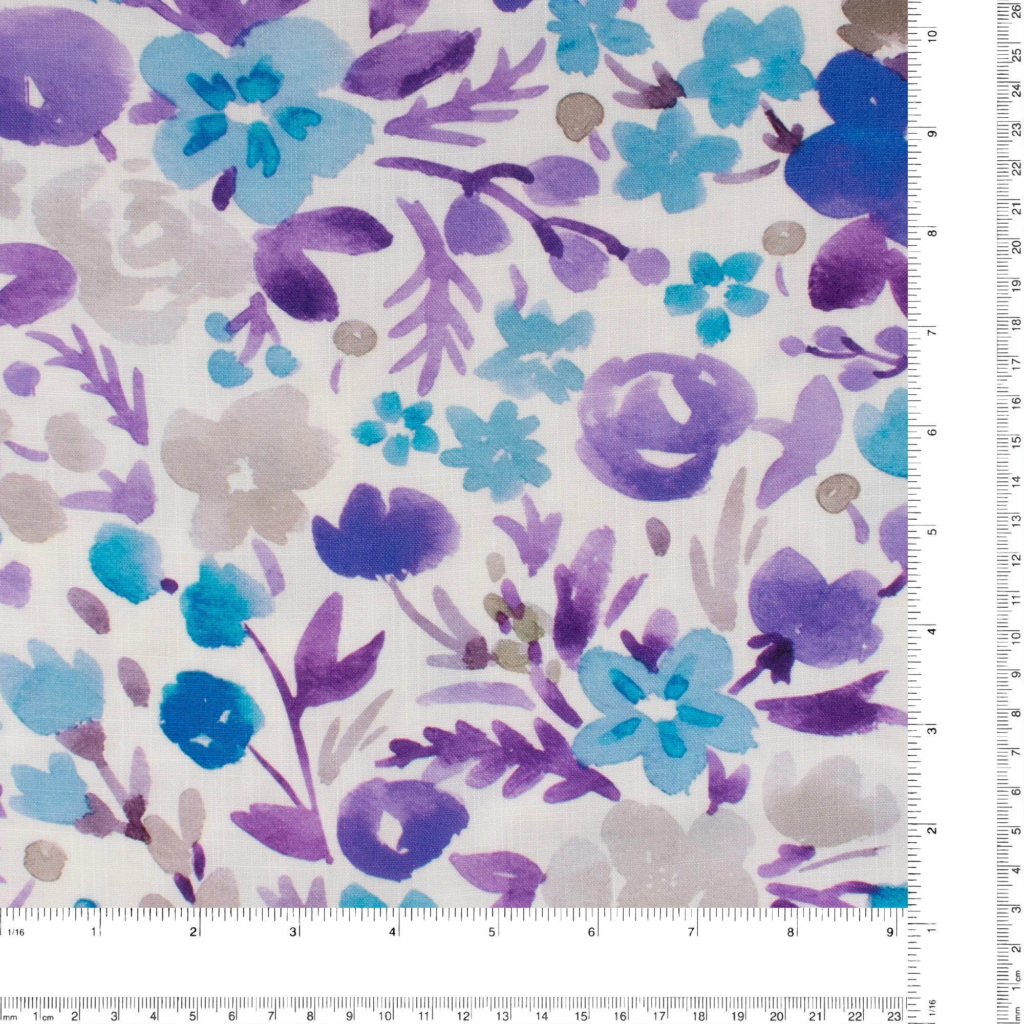 Printed Rayon - LAGOS - 003 - Purple - Image 3