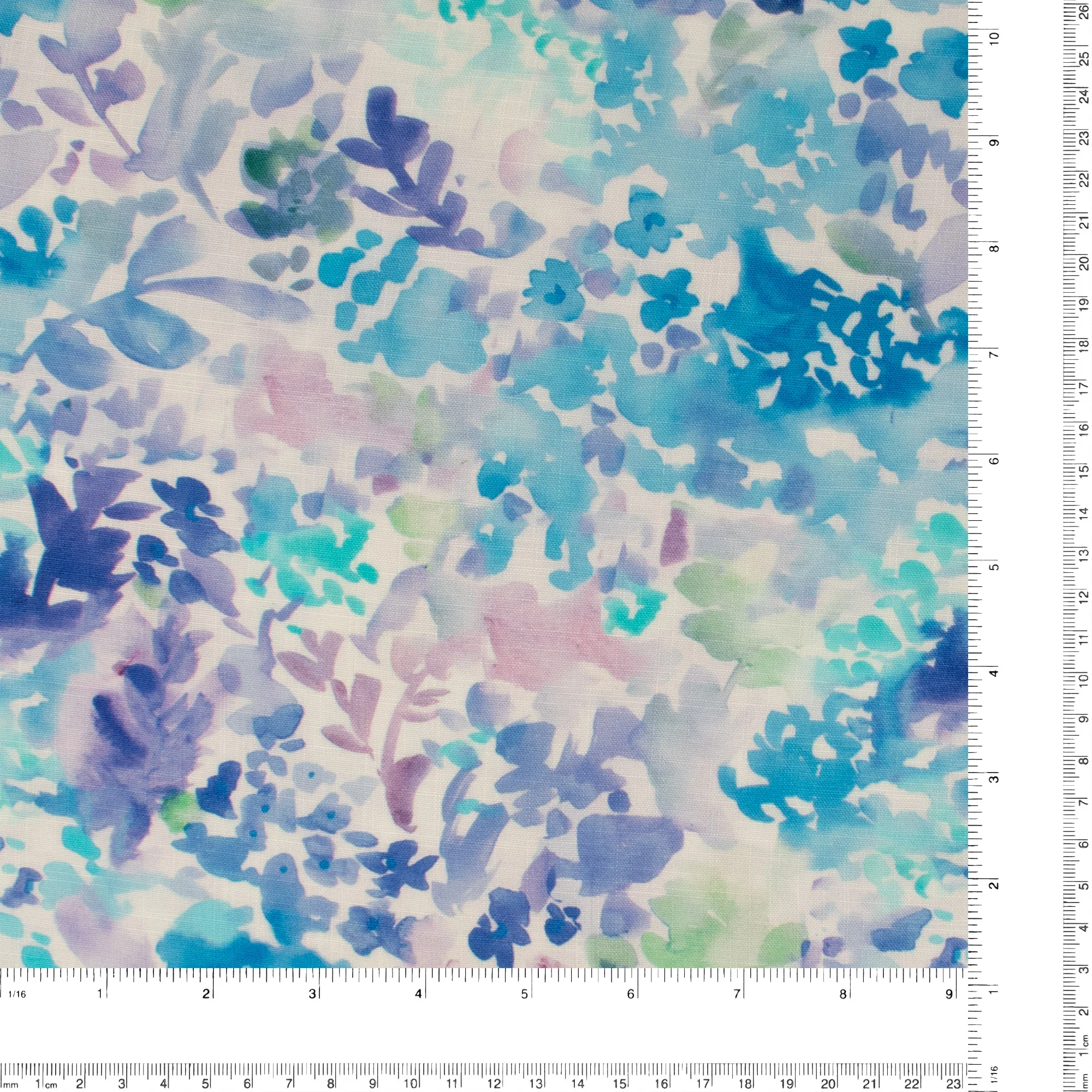 Printed Rayon - LAGOS - 005 - Blue - Image 3