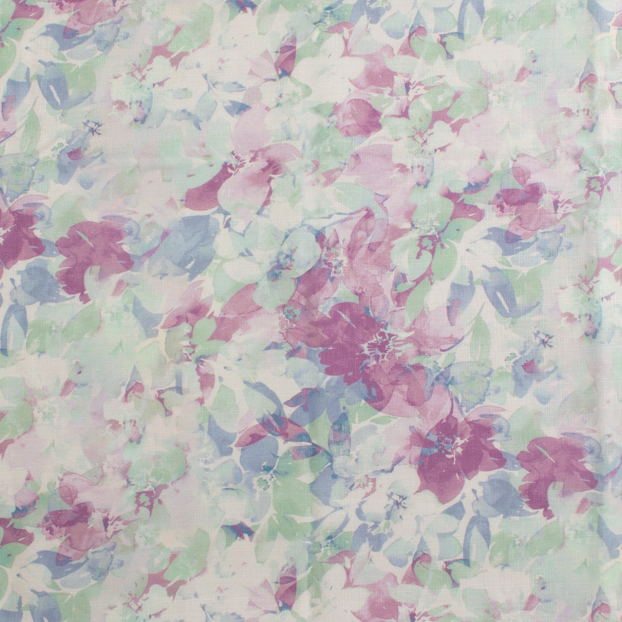 Printed Rayon Slub - LILIANA - 004 - Periwinkle