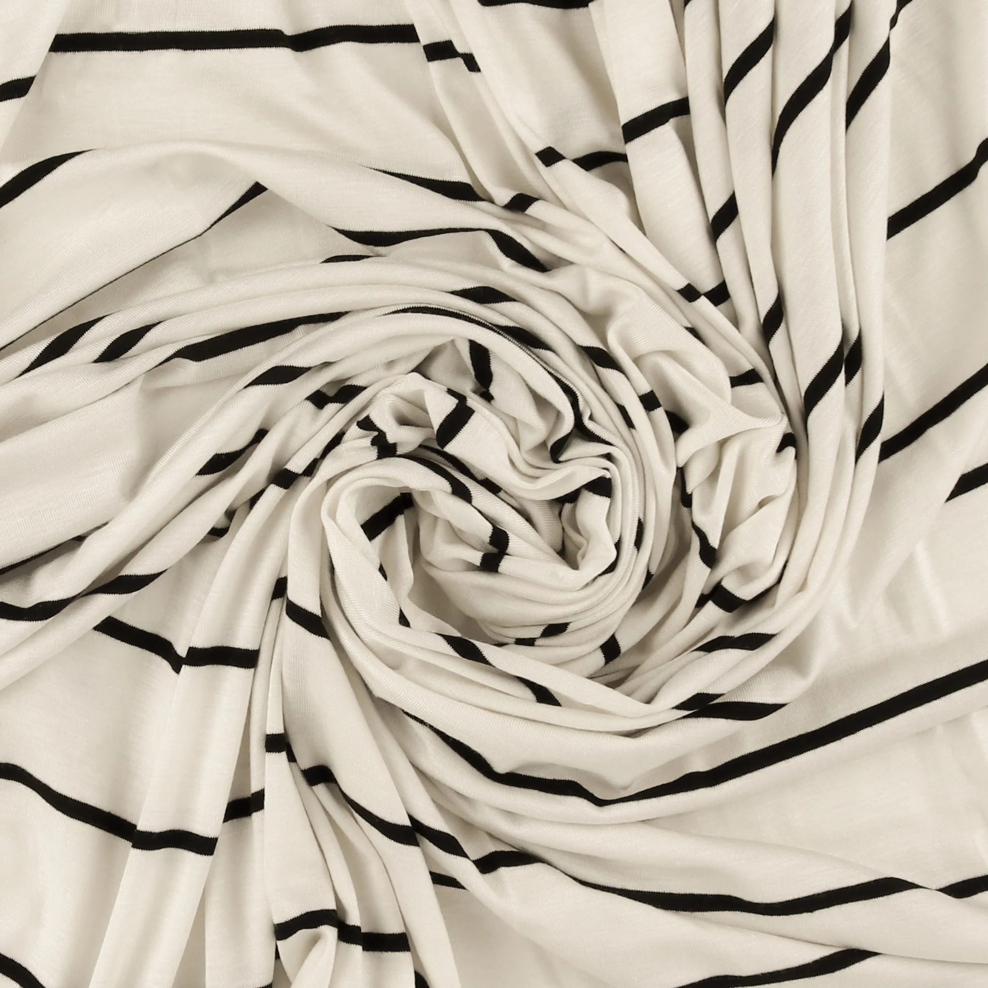 Printed Rayon & Spandex Knit - TONY - 004 - Offwhite - Image 2