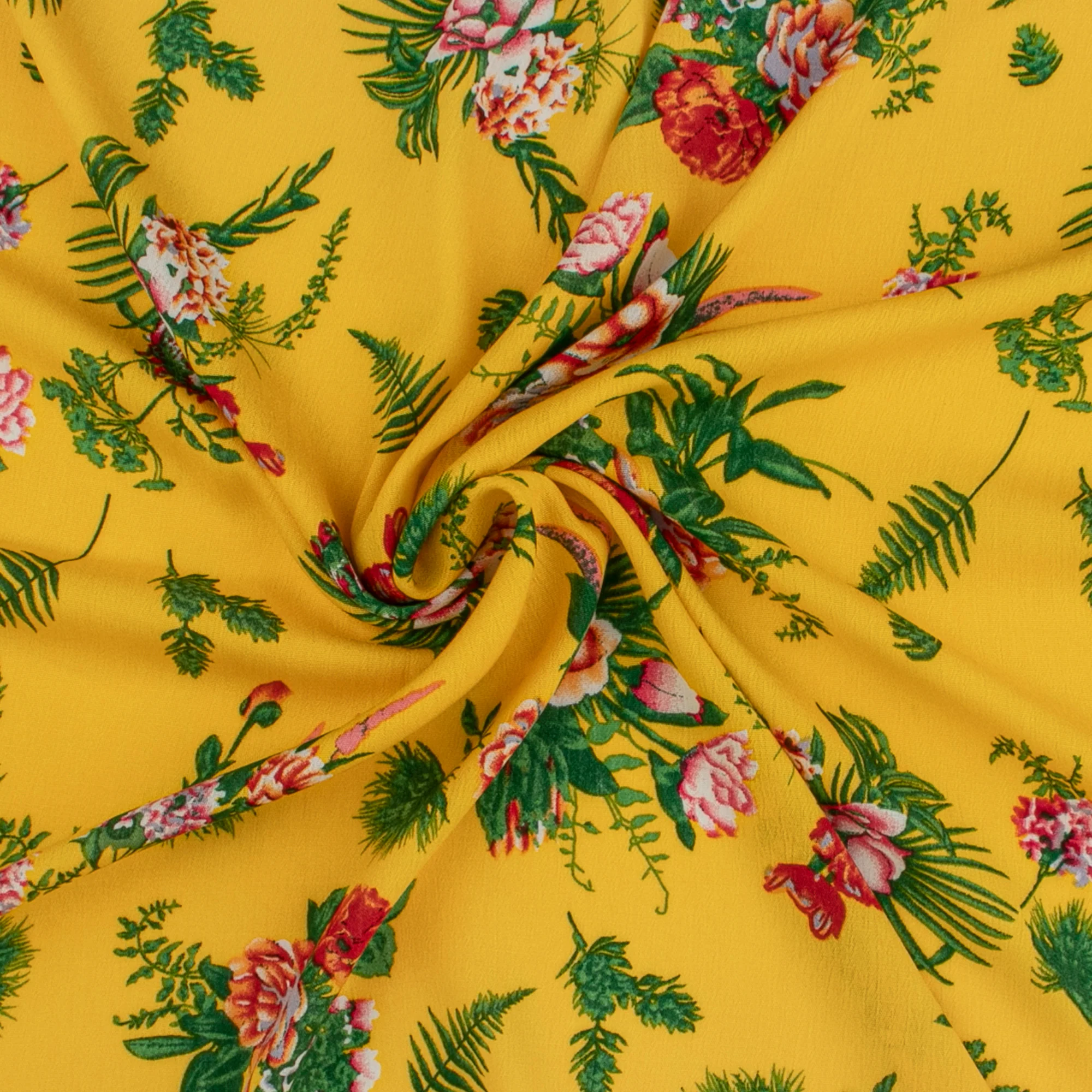 Printed Rayon Yoryu - TALIA 005 - Yellow - Image 2