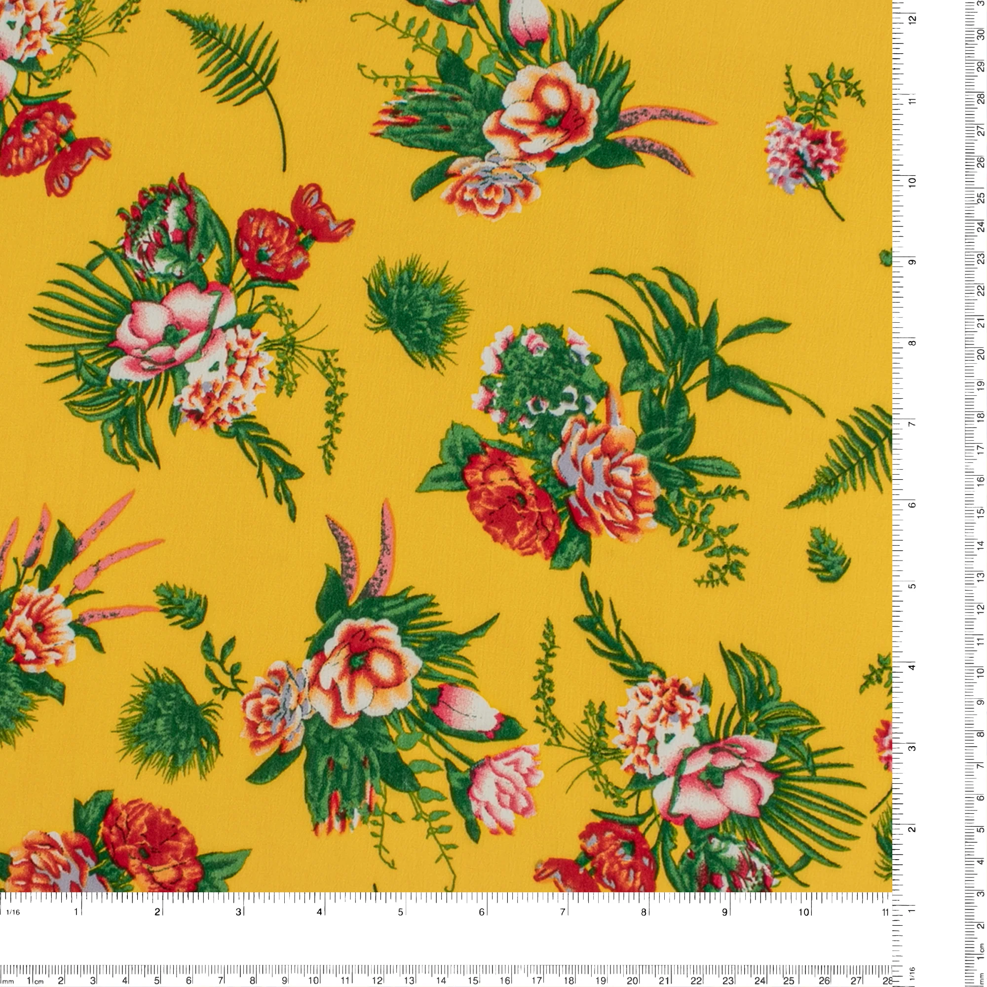 Printed Rayon Yoryu - TALIA 005 - Yellow - Image 3